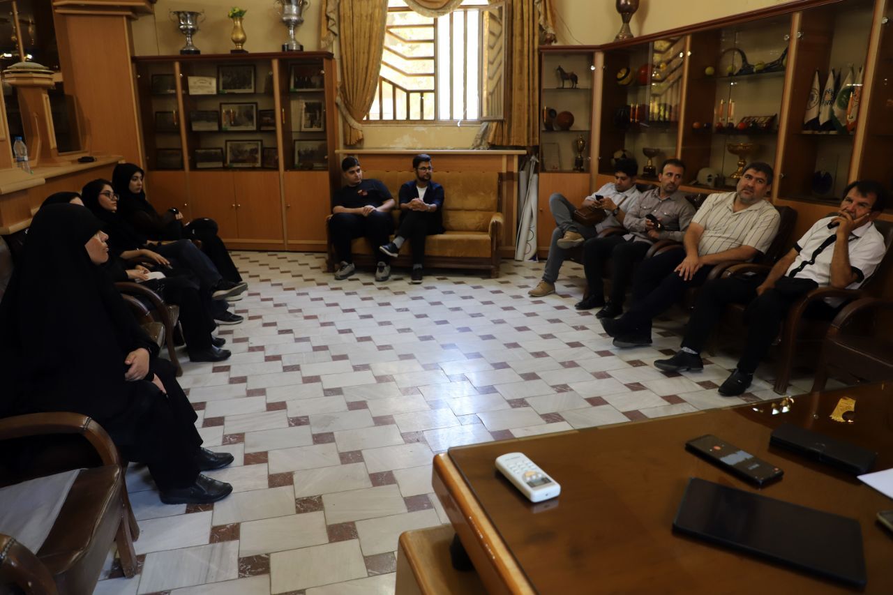 جلسه شانزدهم انجمن ورزشی نویسان استان کرمانشاه جلسه شانزدهم انجمن ورزشی نویسان استان کرمانشاه