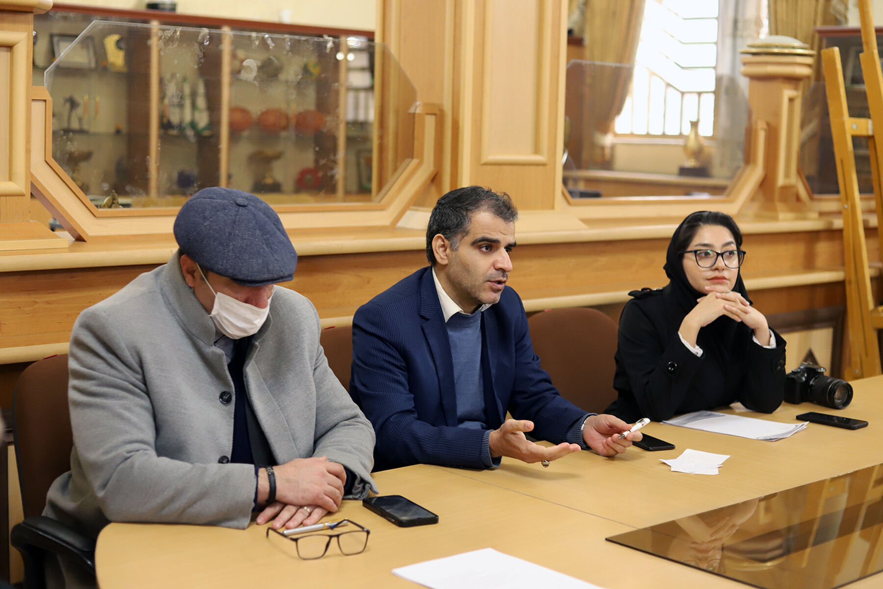دومین جلسه هیات مدیره انجمن ورزشی نویسان