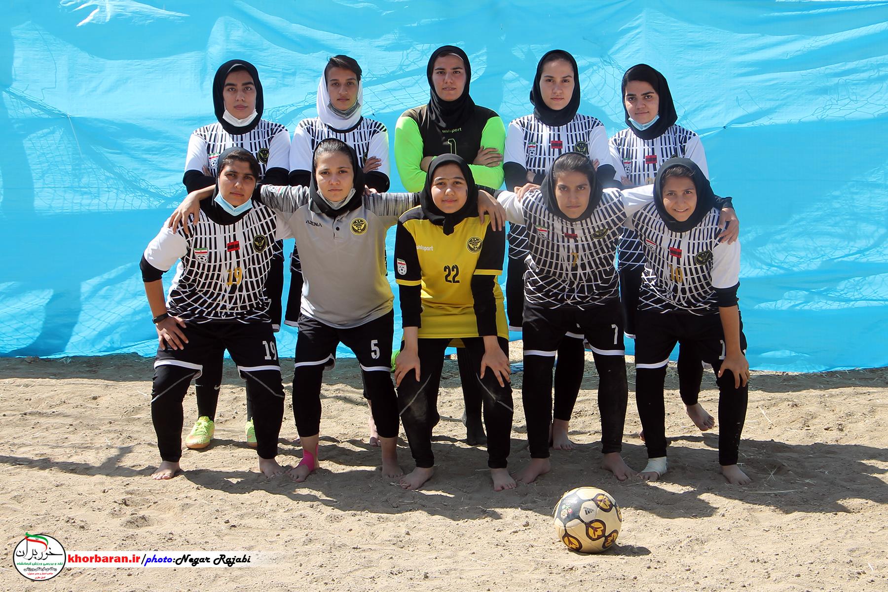 عقاب زاگرس در لیگ فوتبال ساحلی بانوان شرکت میکند