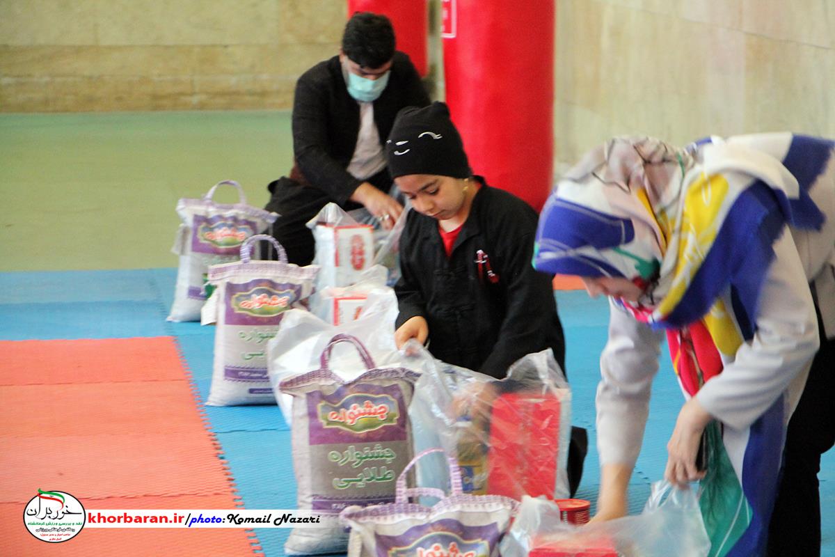  کمک مومنانه اهالی کنگ فو در روانسر