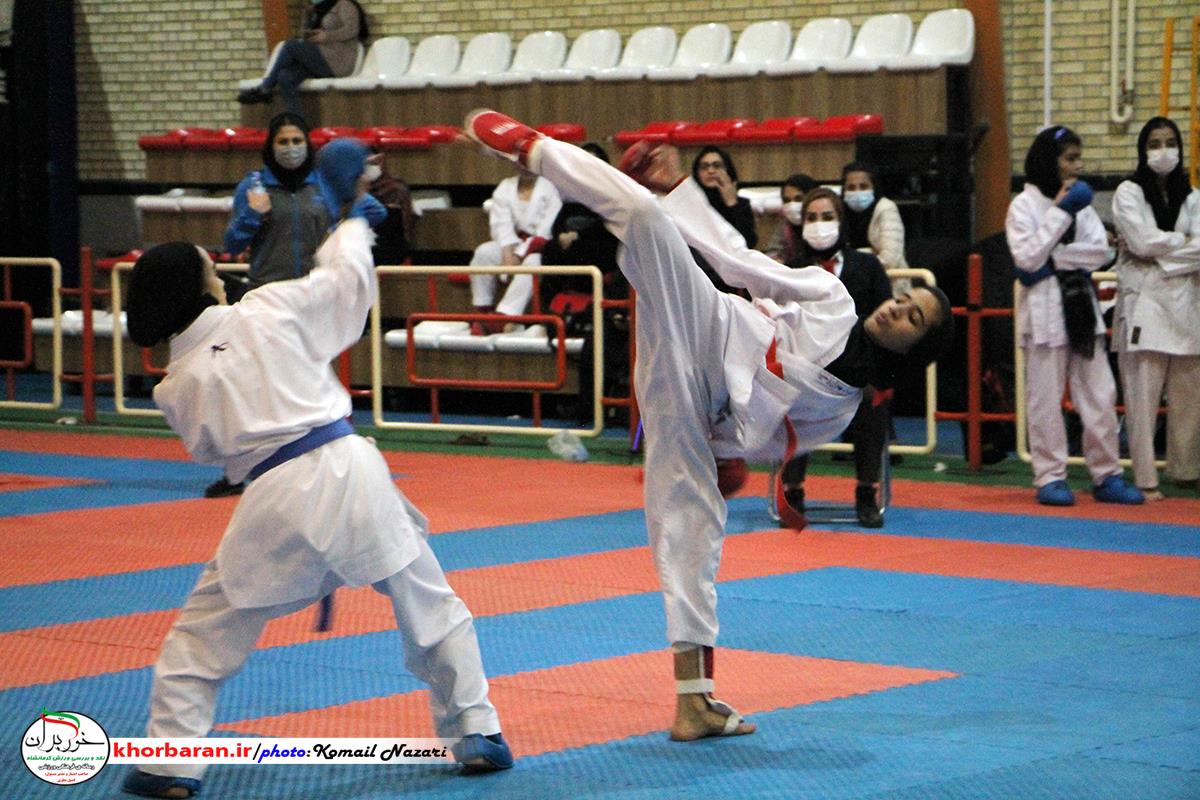 مسابقات کاراته انتخابی استان کرمانشاه