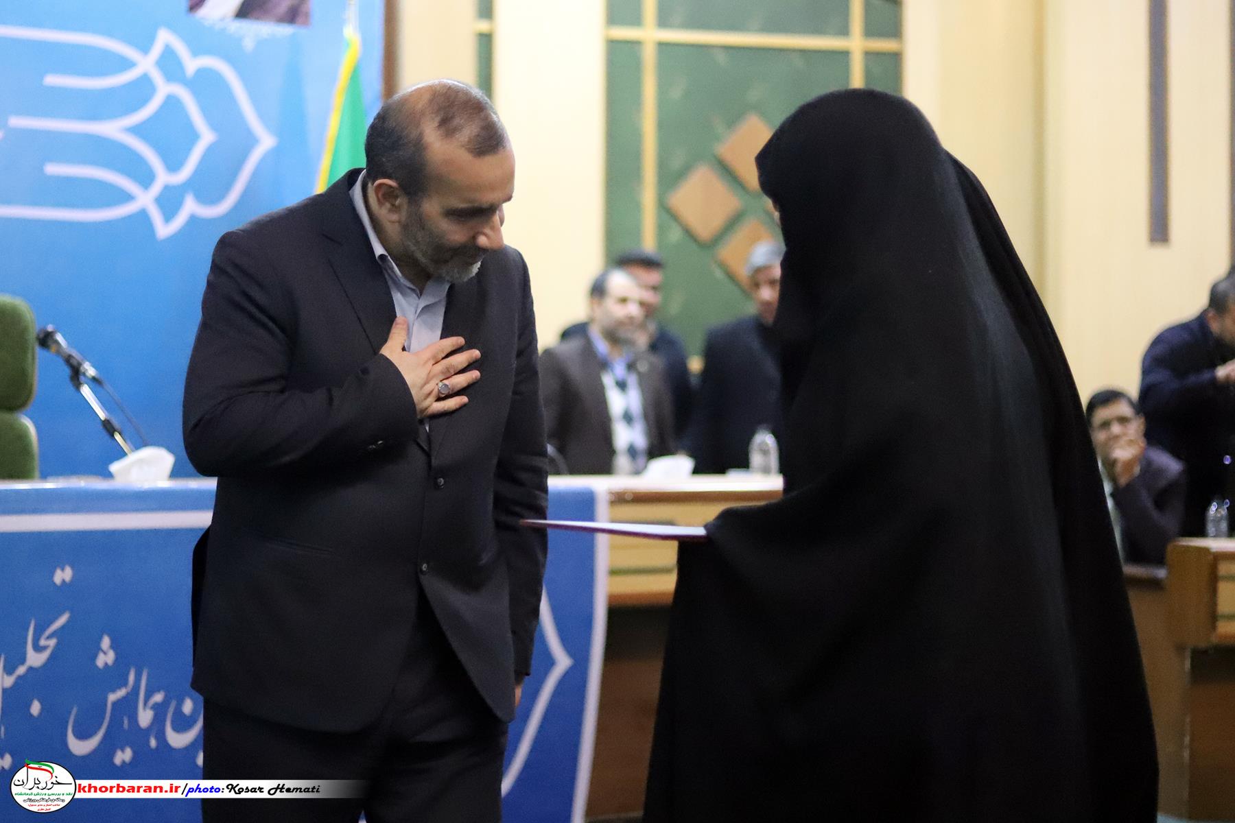 مراسم تجلیل از ورزشکاران کرمانشاه