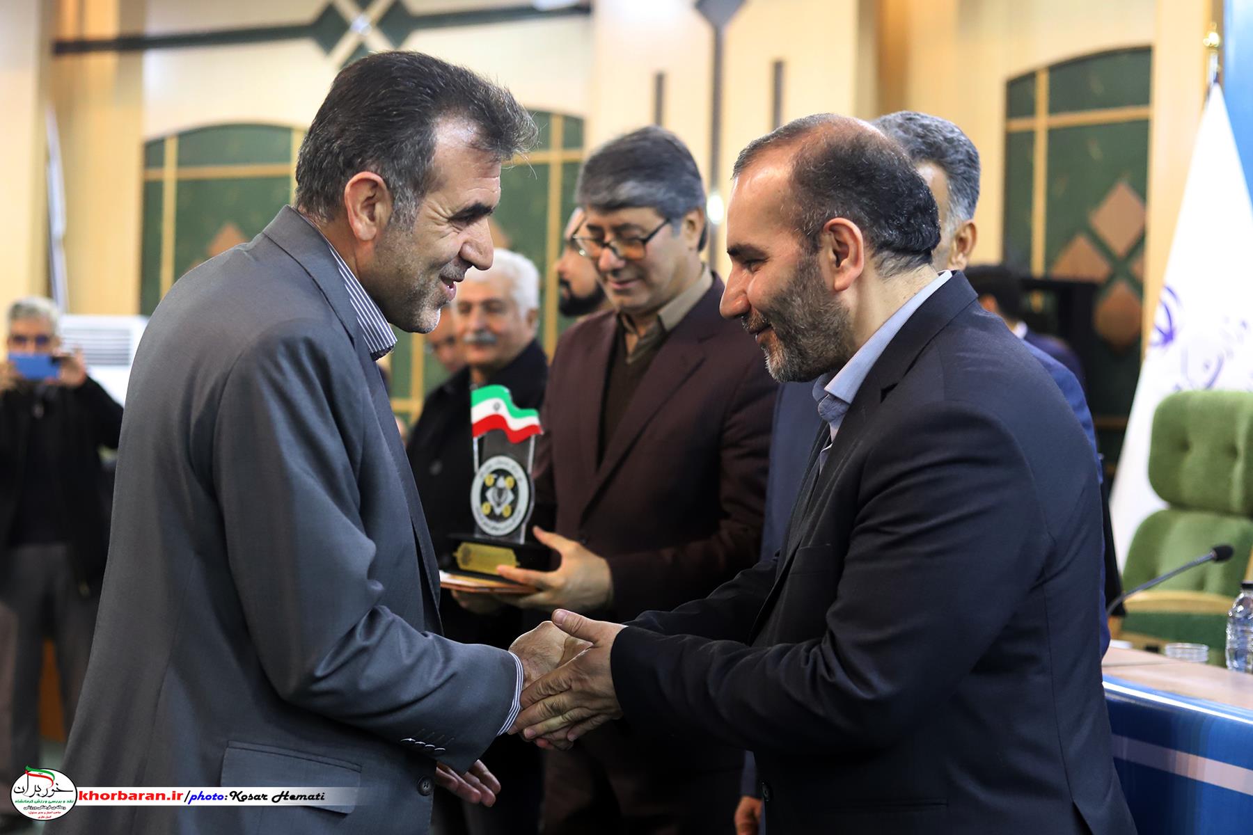 مراسم تجلیل از ورزشکاران 