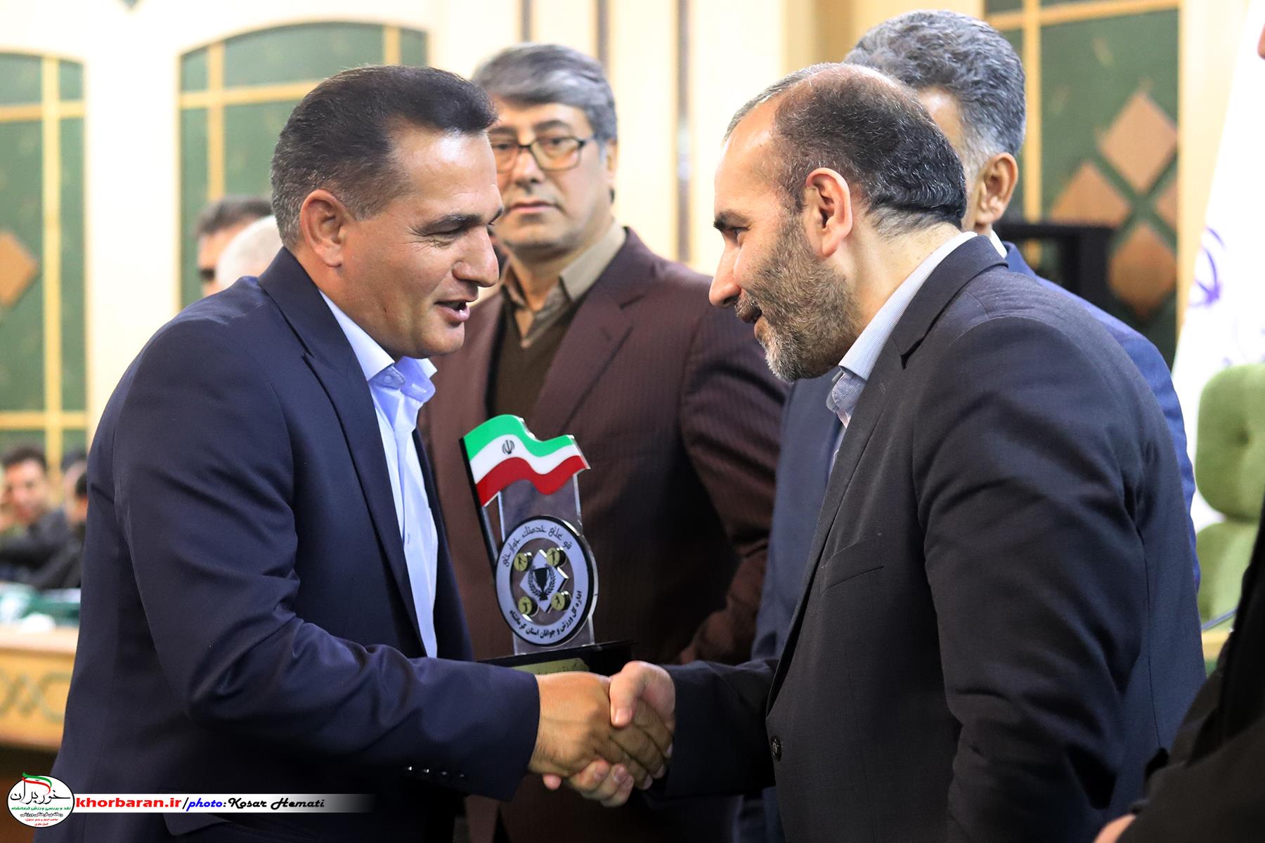 افشین حسنی ، مراسم تجلیل از ورزشکاران 