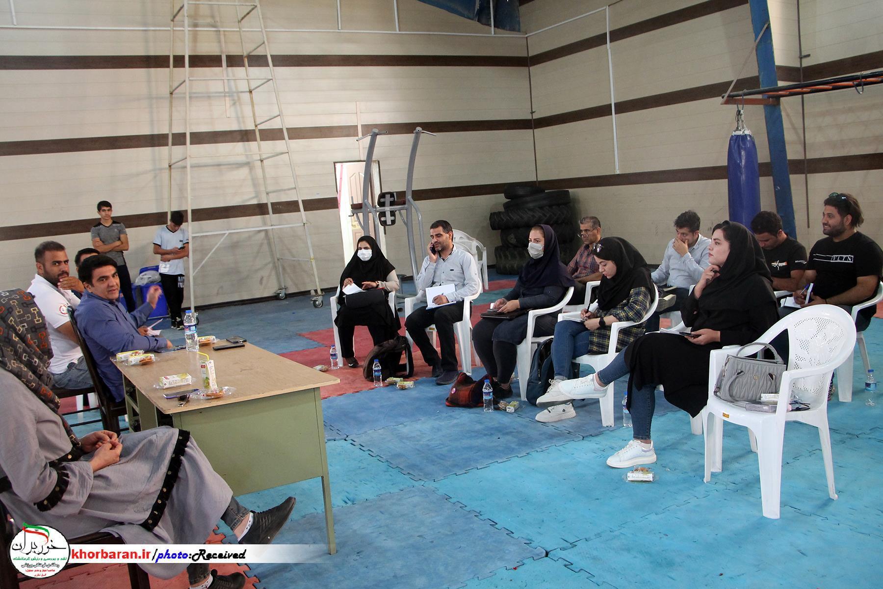  نشست هیات ووشو با انجمن ورزشی نویسان