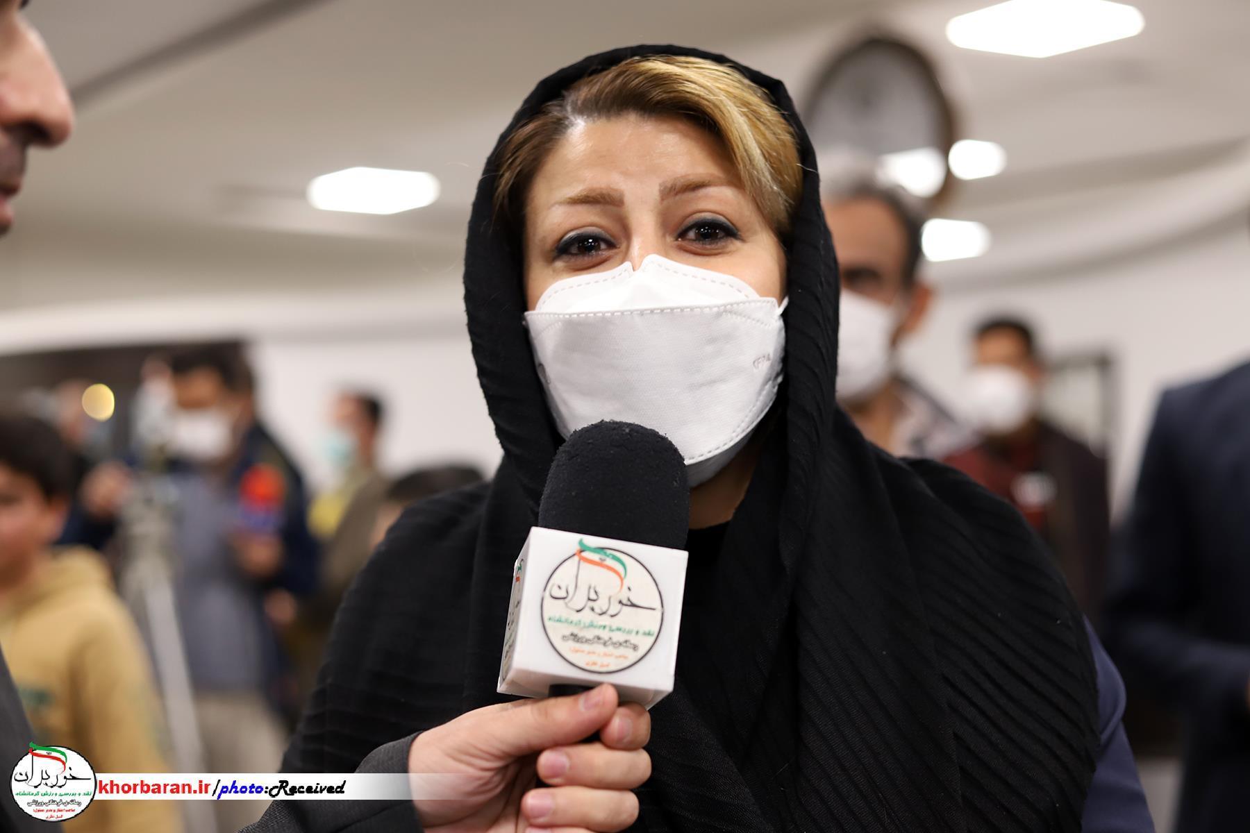  مراسم استقبال از مدال آوران کاراته قهرمانی آسیا در فرودگاه شهید اشرفی