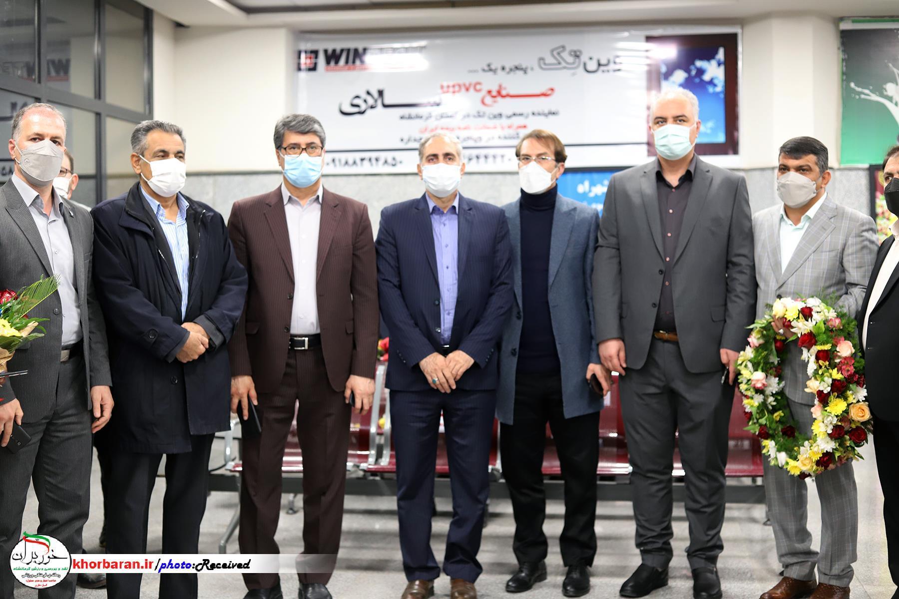  مراسم استقبال از مدال آوران کاراته قهرمانی آسیا در فرودگاه شهید اشرفی