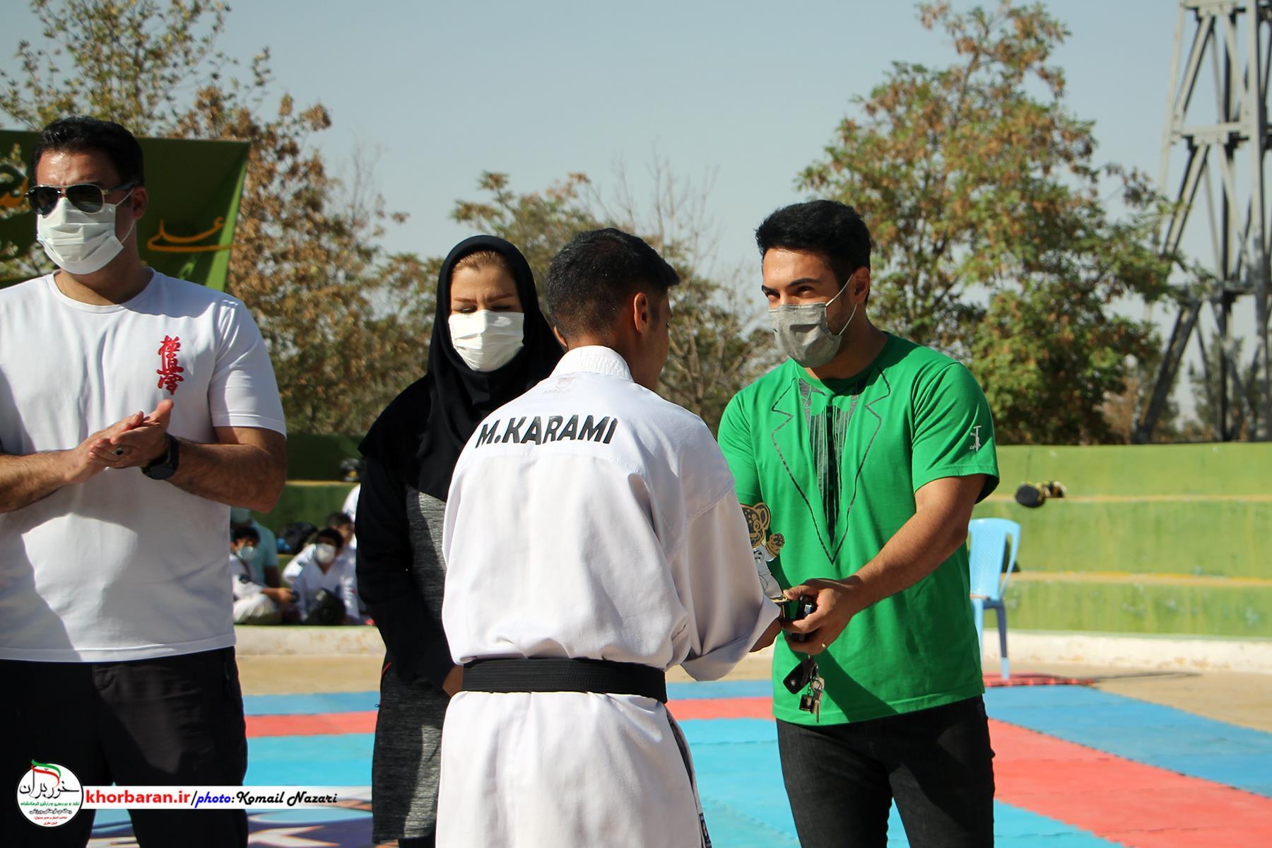  برنامه کاراته در پارک به همت سبک ifk کیوکوشین کرمانشاه