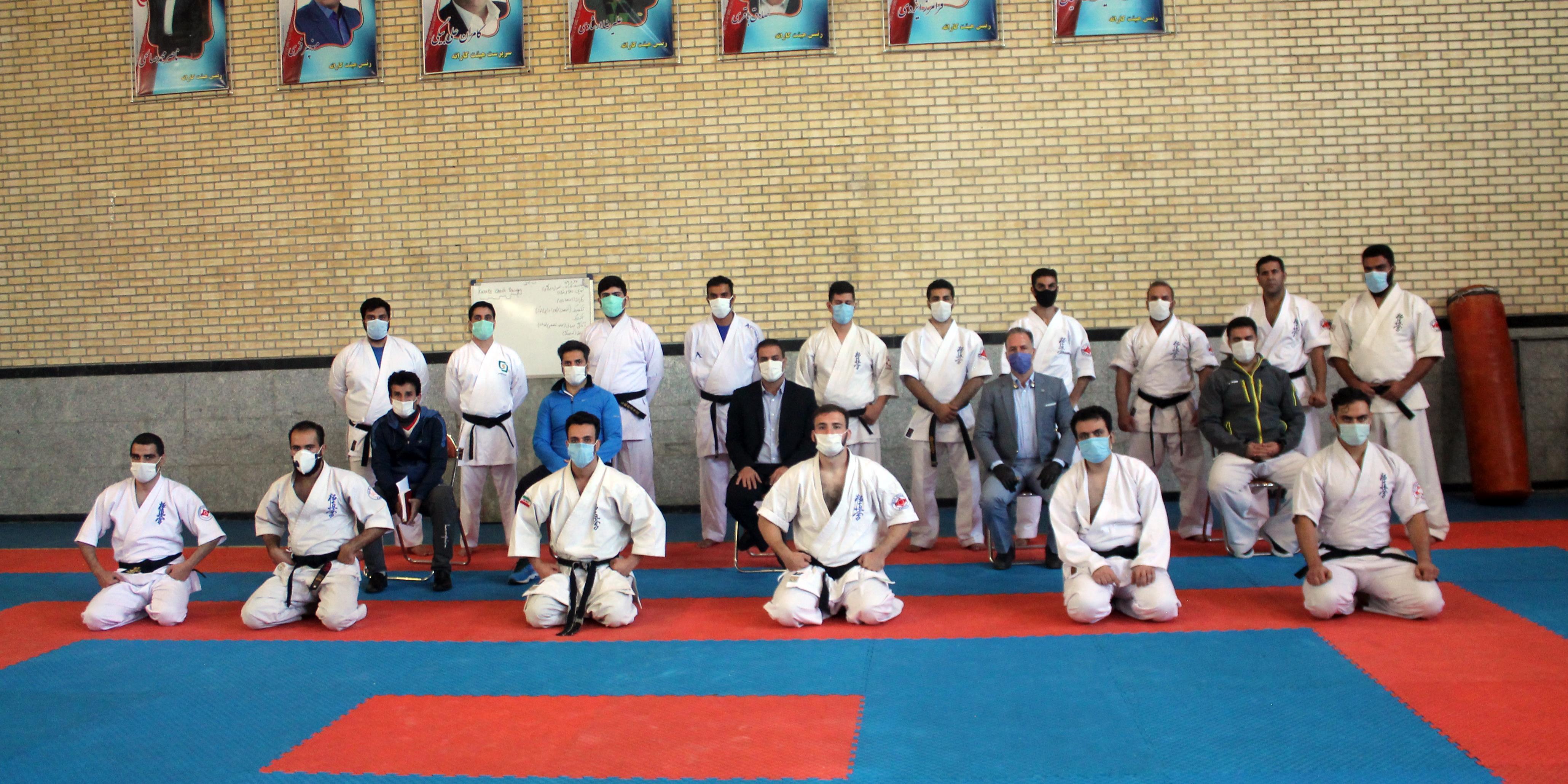  کلاس مربیگری کاراته کرمانشاه سال 1399