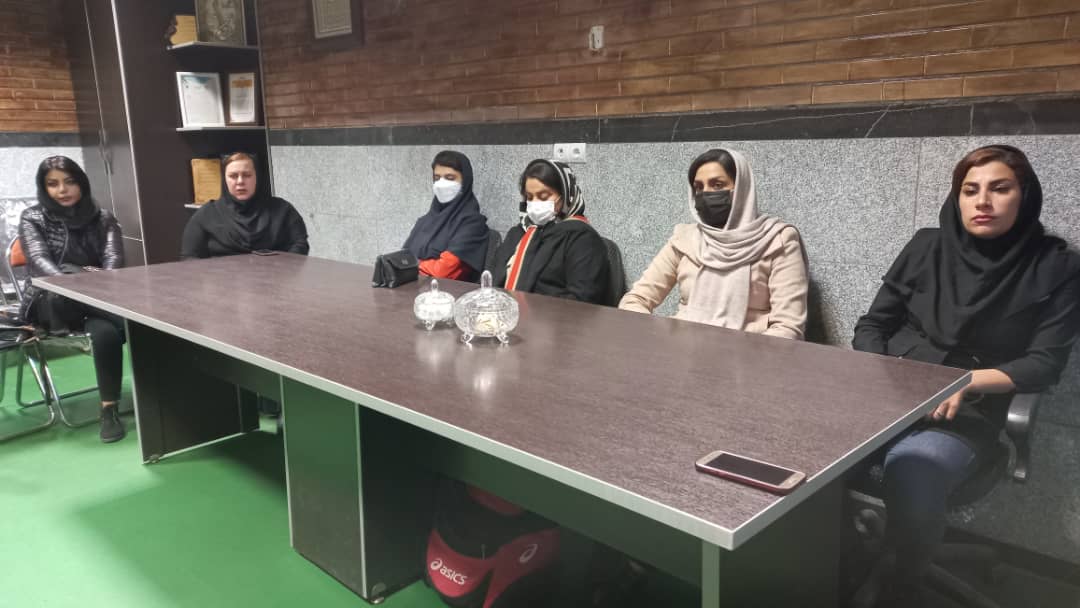  جلسه هیات کاراته با مسئولین سبک های آزاد