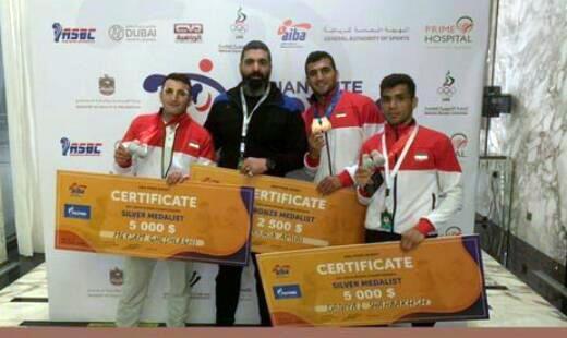 پوریا امیری یک مشت تا فینال کم آورد