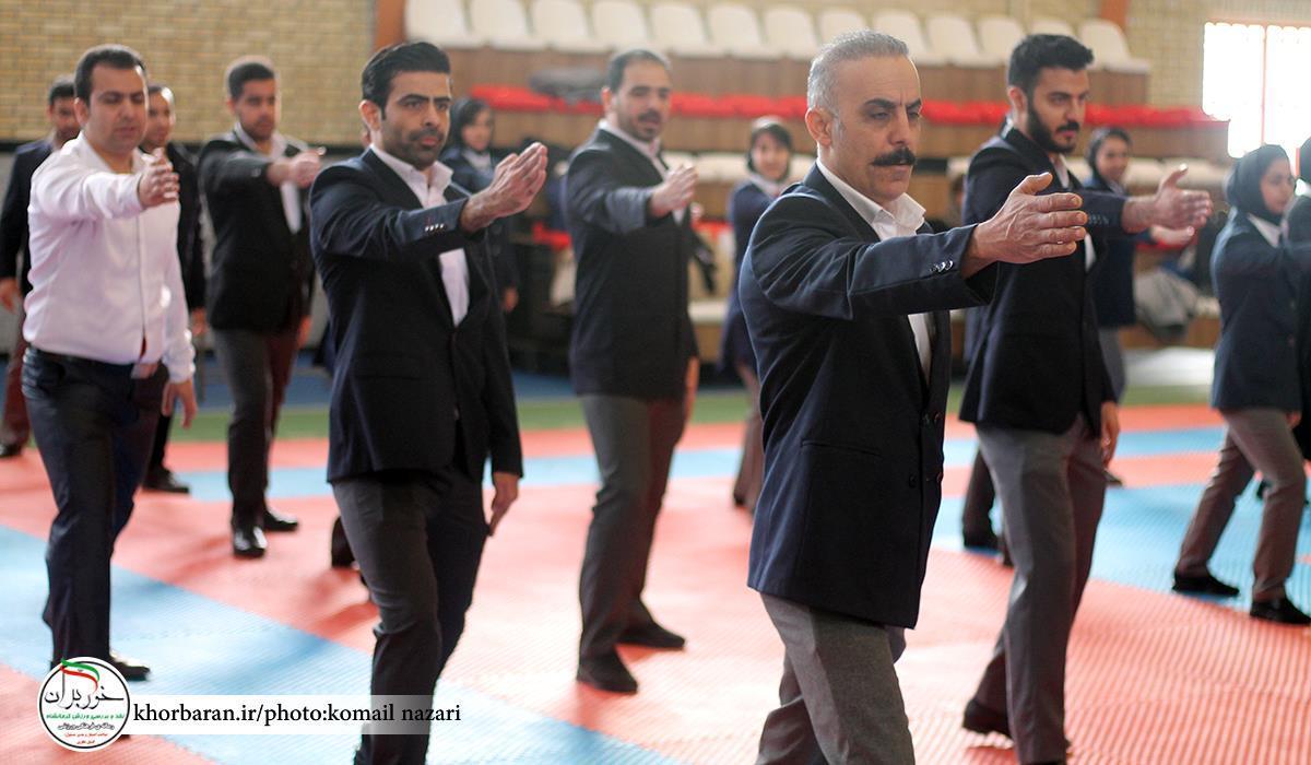 جلسه استاژ داوری کاراته در کرمانشاه برگزار شد
