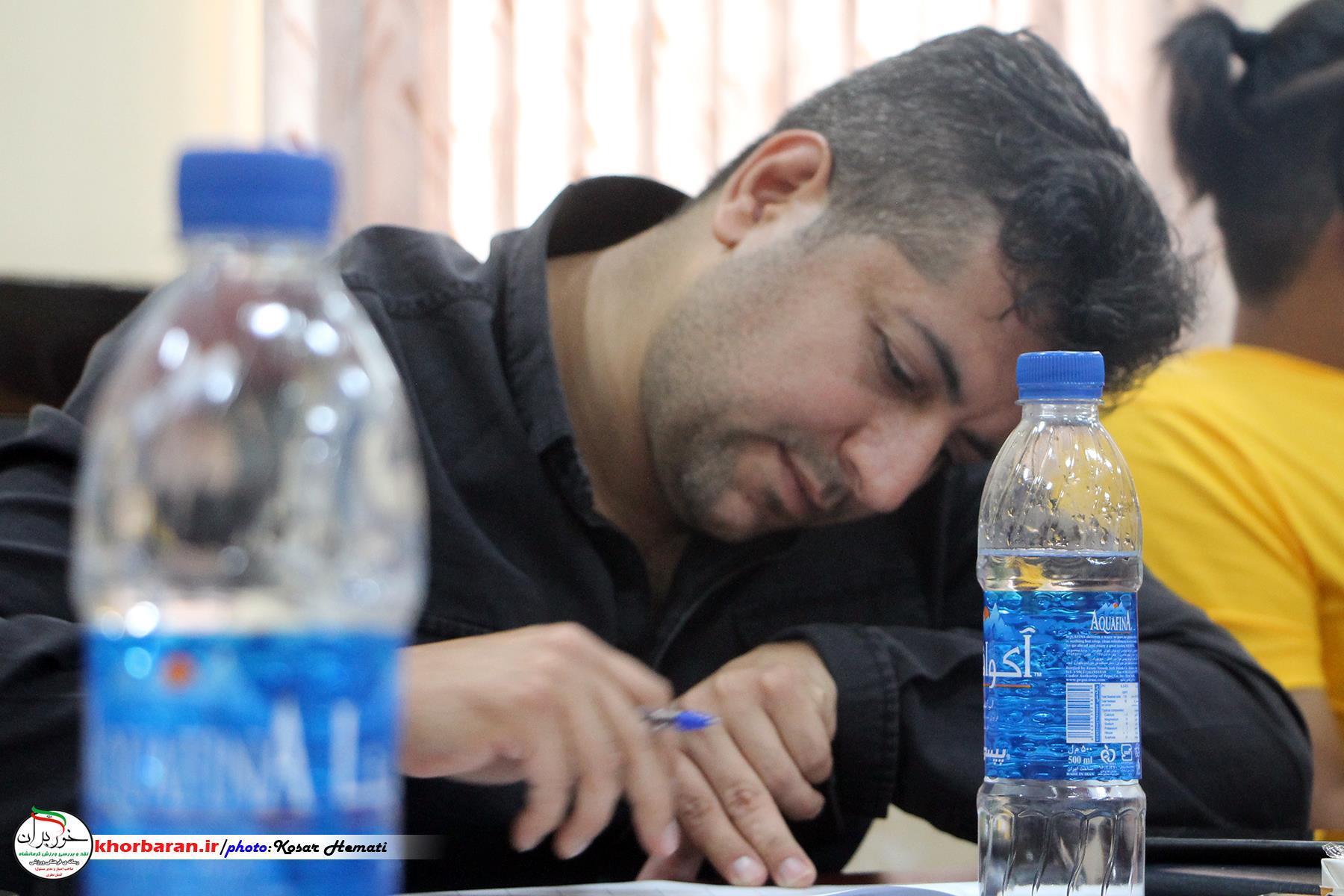  نشست انجمن ورزشی نویسان با هیات تکواندو استان کرمانشاه