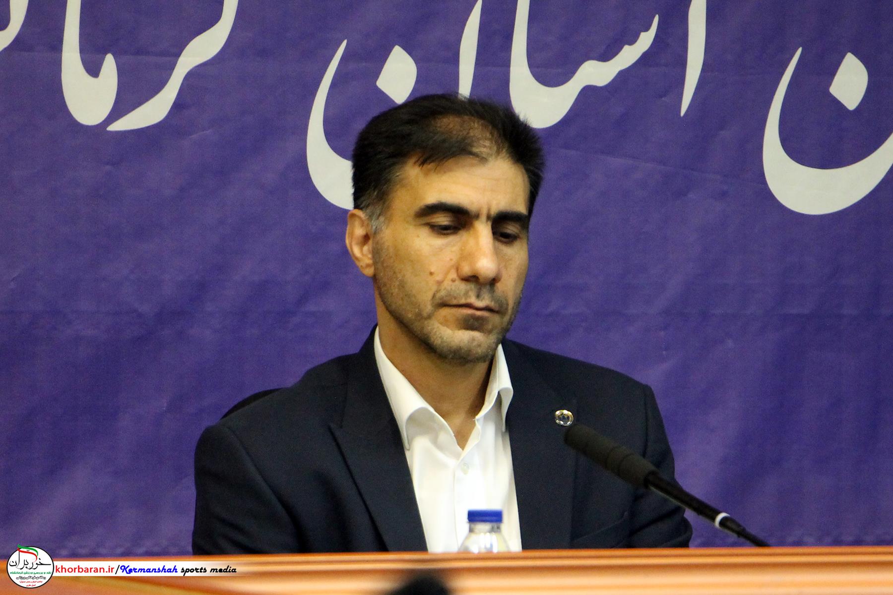 شاهرخ شیرمستی رئیس هیات کاراته استان کرمانشاه