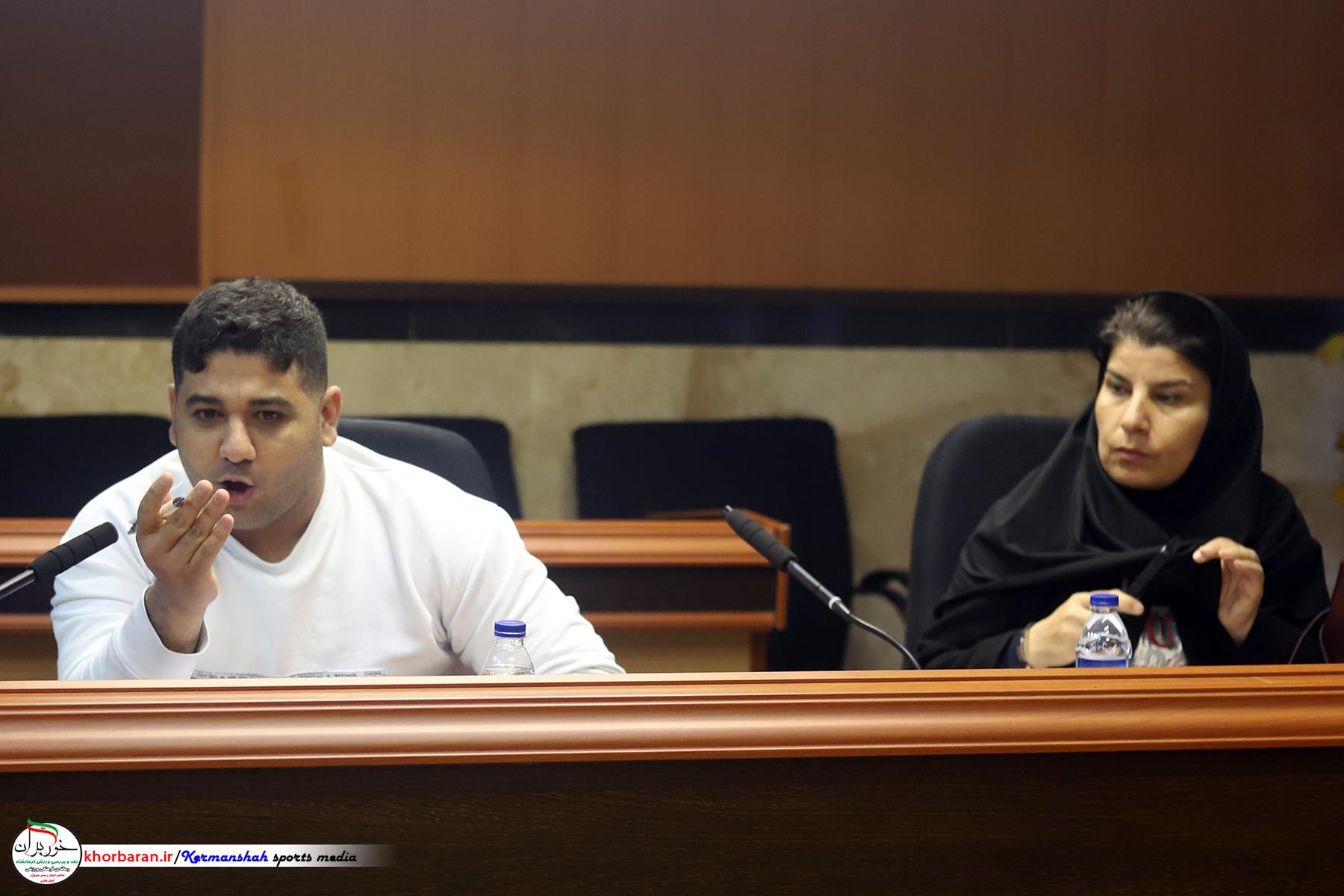 نشست خبری هیات کاراته استان کرمانشاه