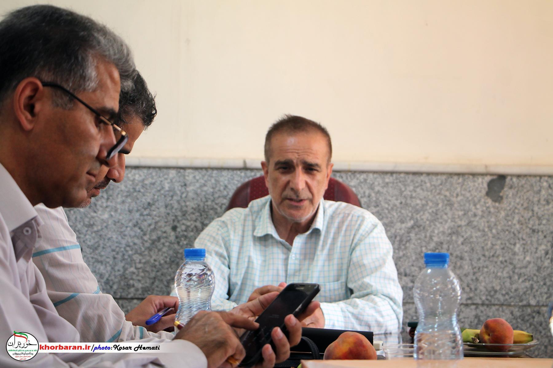  نشست مشترک دو و میدانی و انجمن ورزشی نویسان استان کرمانشاه