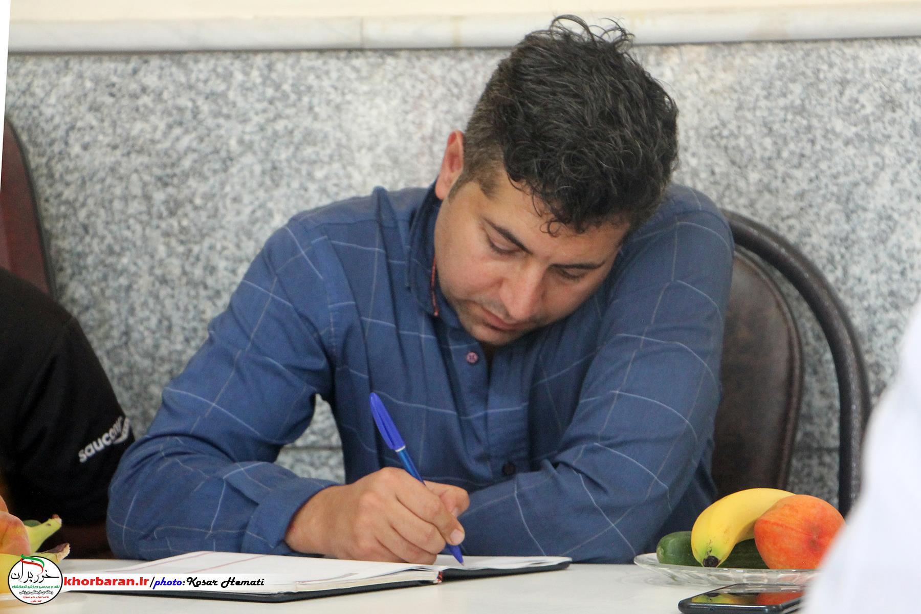  نشست مشترک دو و میدانی و انجمن ورزشی نویسان استان کرمانشاه