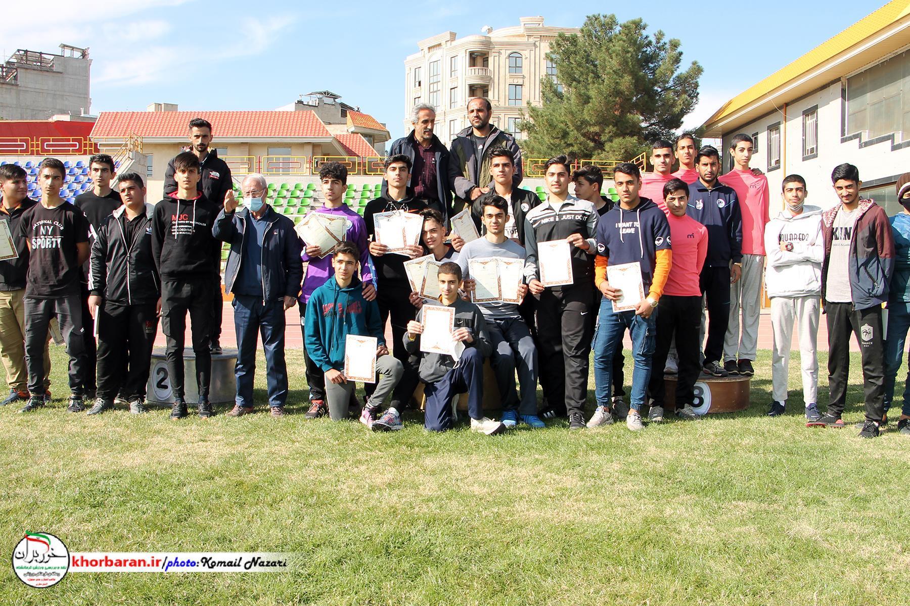 برگزاری مسابقات دو ومیدانی نونهالان غرب کشور در کرمانشاه