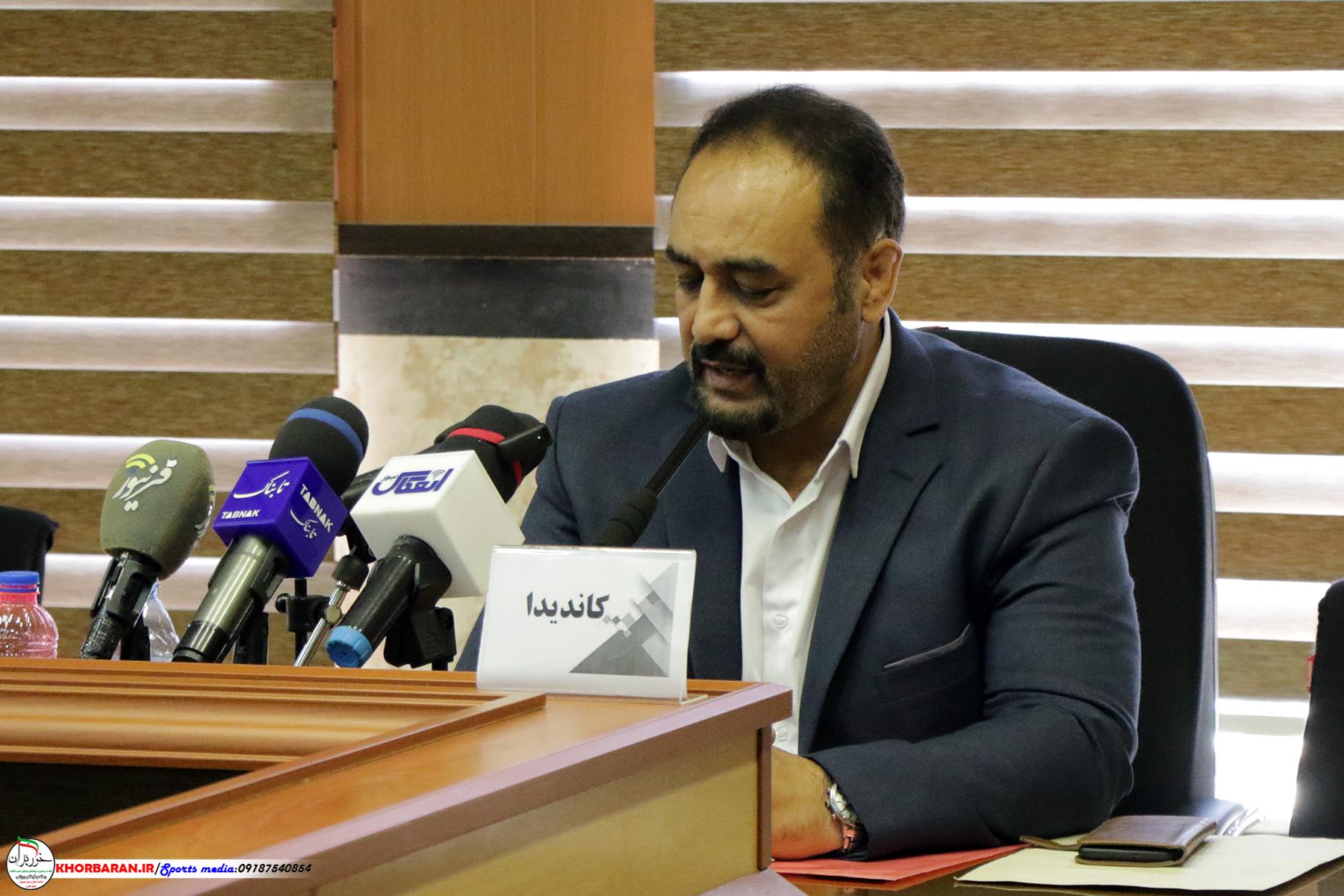 هاشم درویشی در مجمع ورزش های زورخانه ای استان کرمانشاه