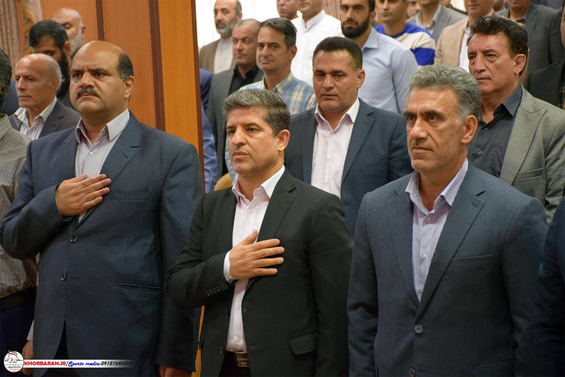 مراسم تودیع و معارفه حمیدرضا عزتی