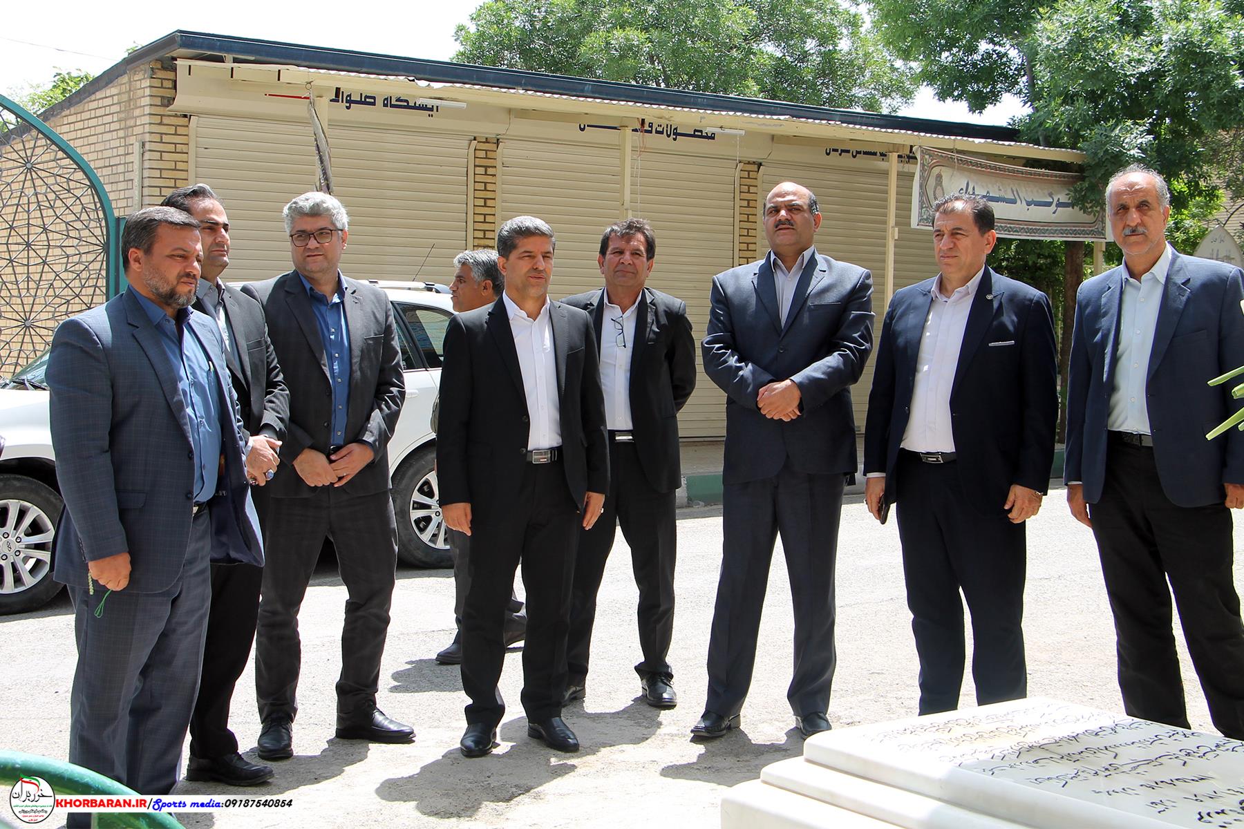 مراسم تودیع و معارفه حمیدرضا عزتی