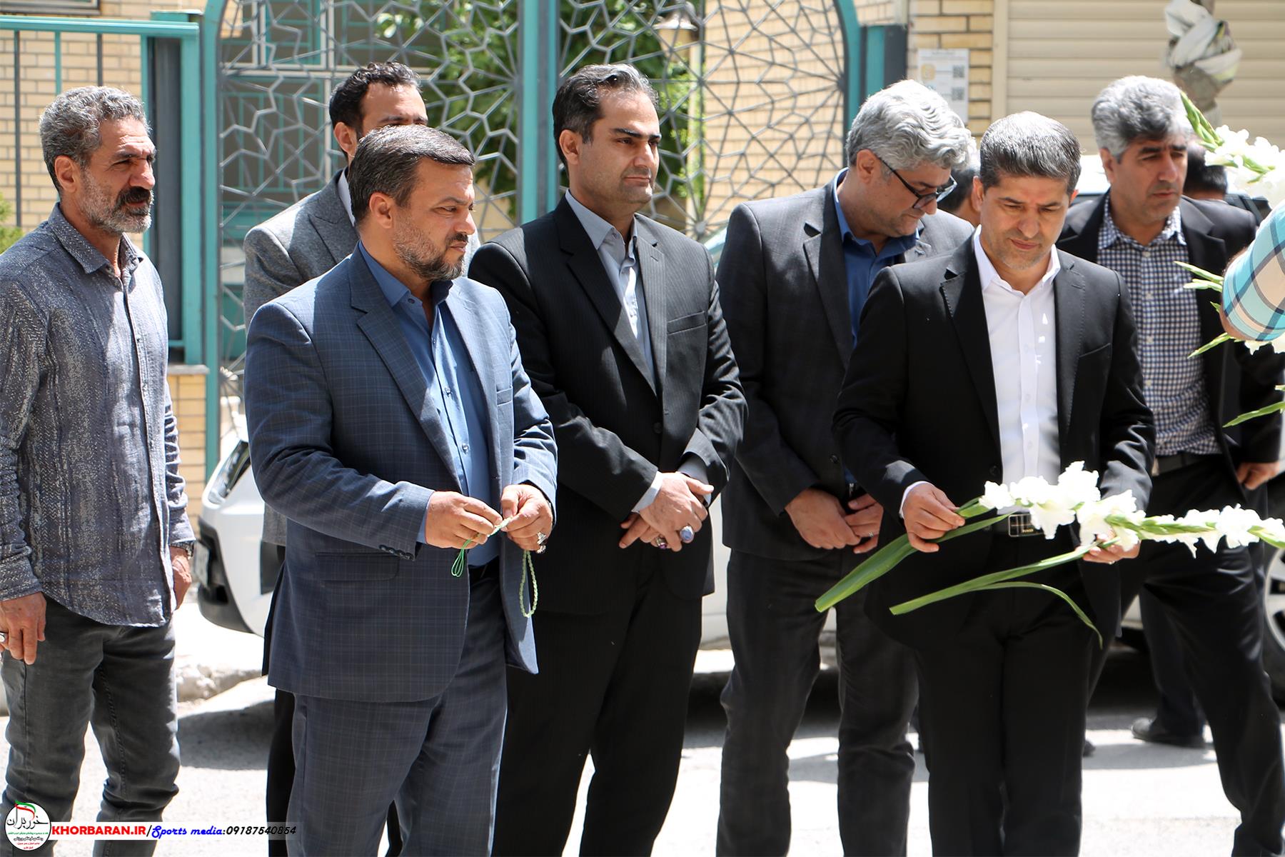 مراسم تودیع و معارفه حمیدرضا عزتی