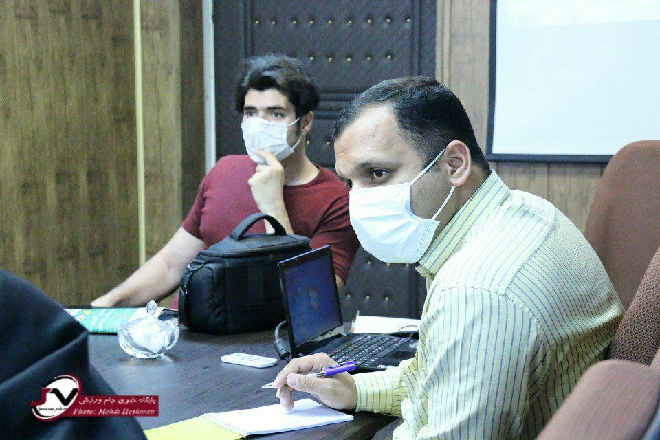 نشست صابر رحیمی با خبرنگاران/عکاس : مهدی حشمتی