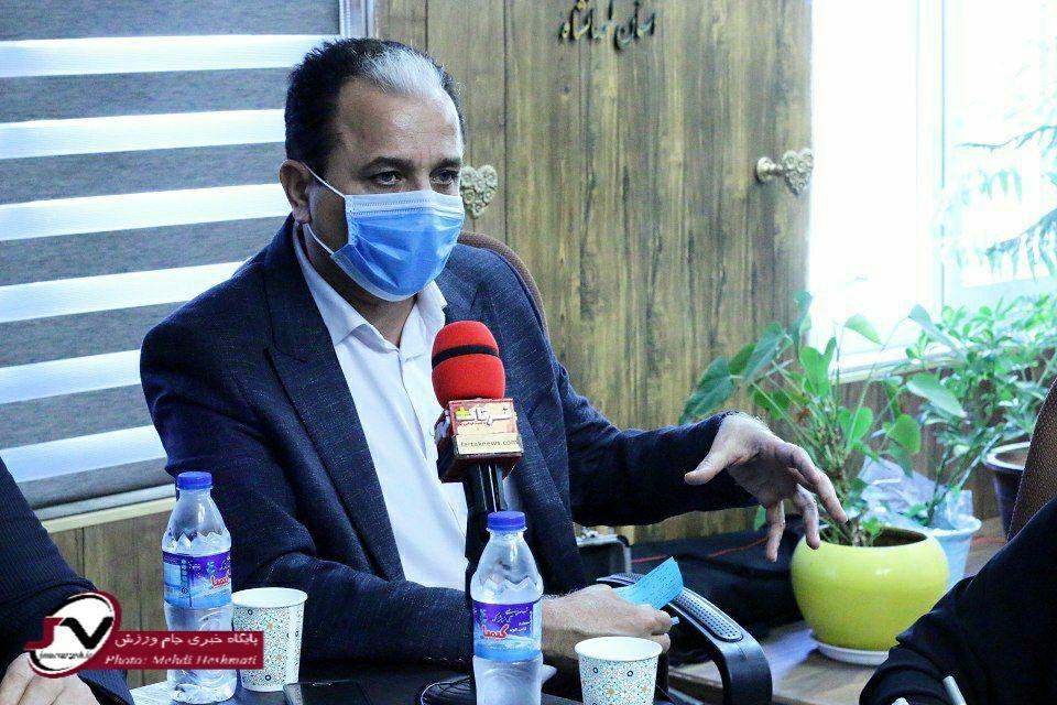  نشست صابر رحیمی با خبرنگاران/عکاس : مهدی حشمتی