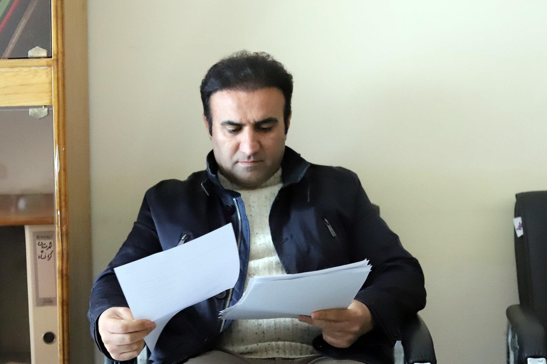 نریمان رحمانی رئیس هیات همگانی استان کرمانشاه