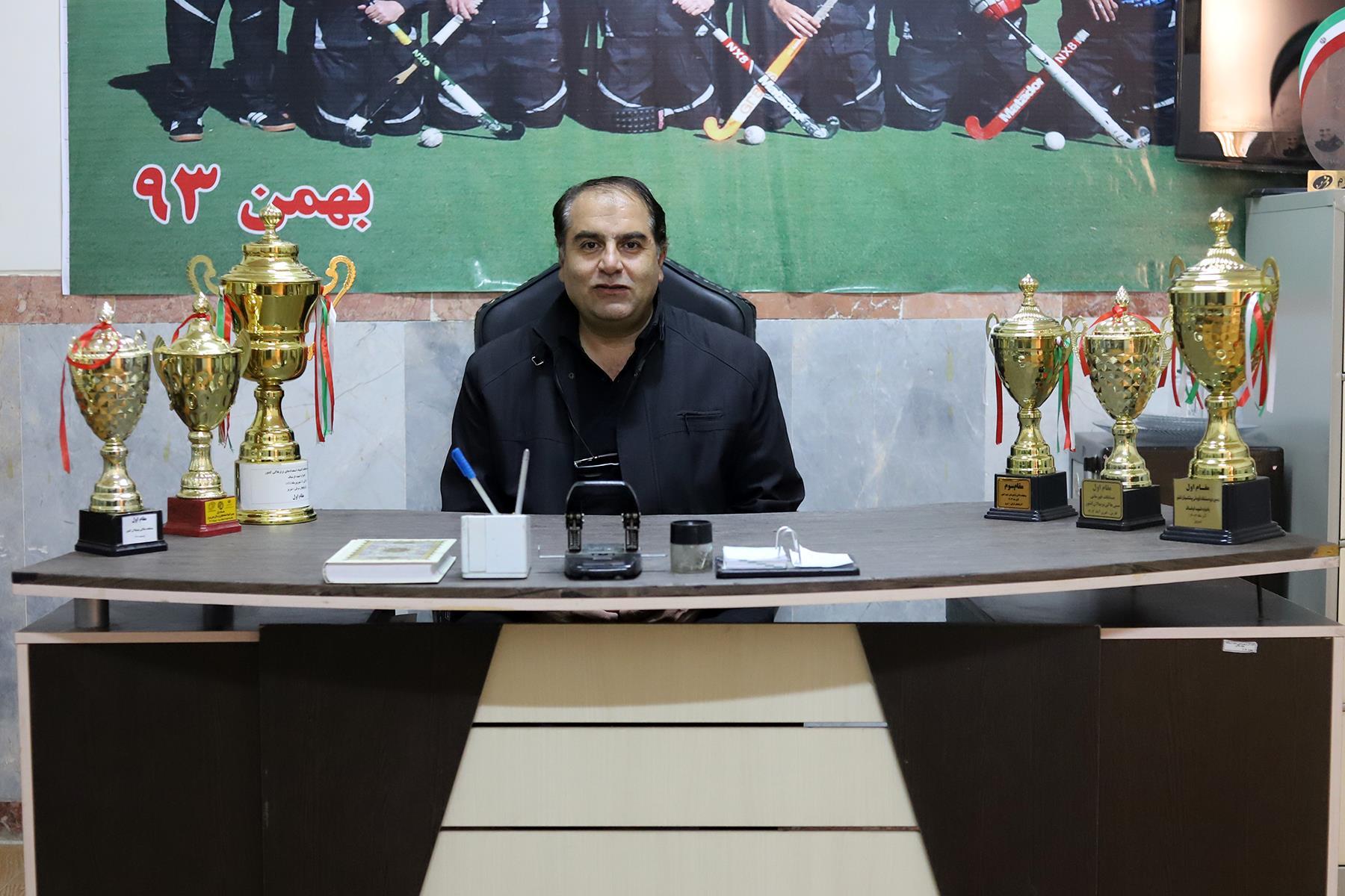 رئیس هیات هاکی کرمانشاه