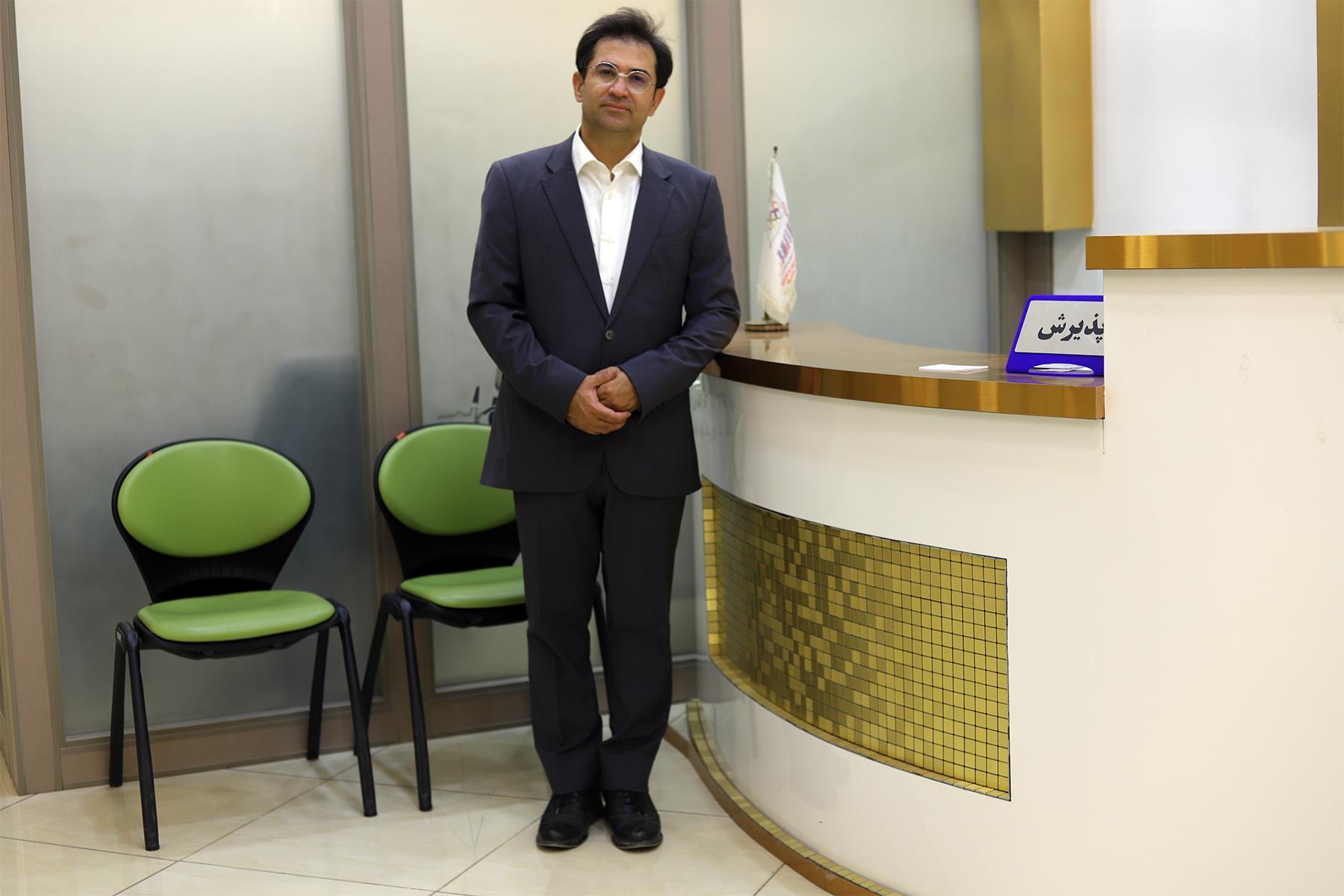 امید قادری رئیس هیات پزشکی ورزشی کرمانشاه