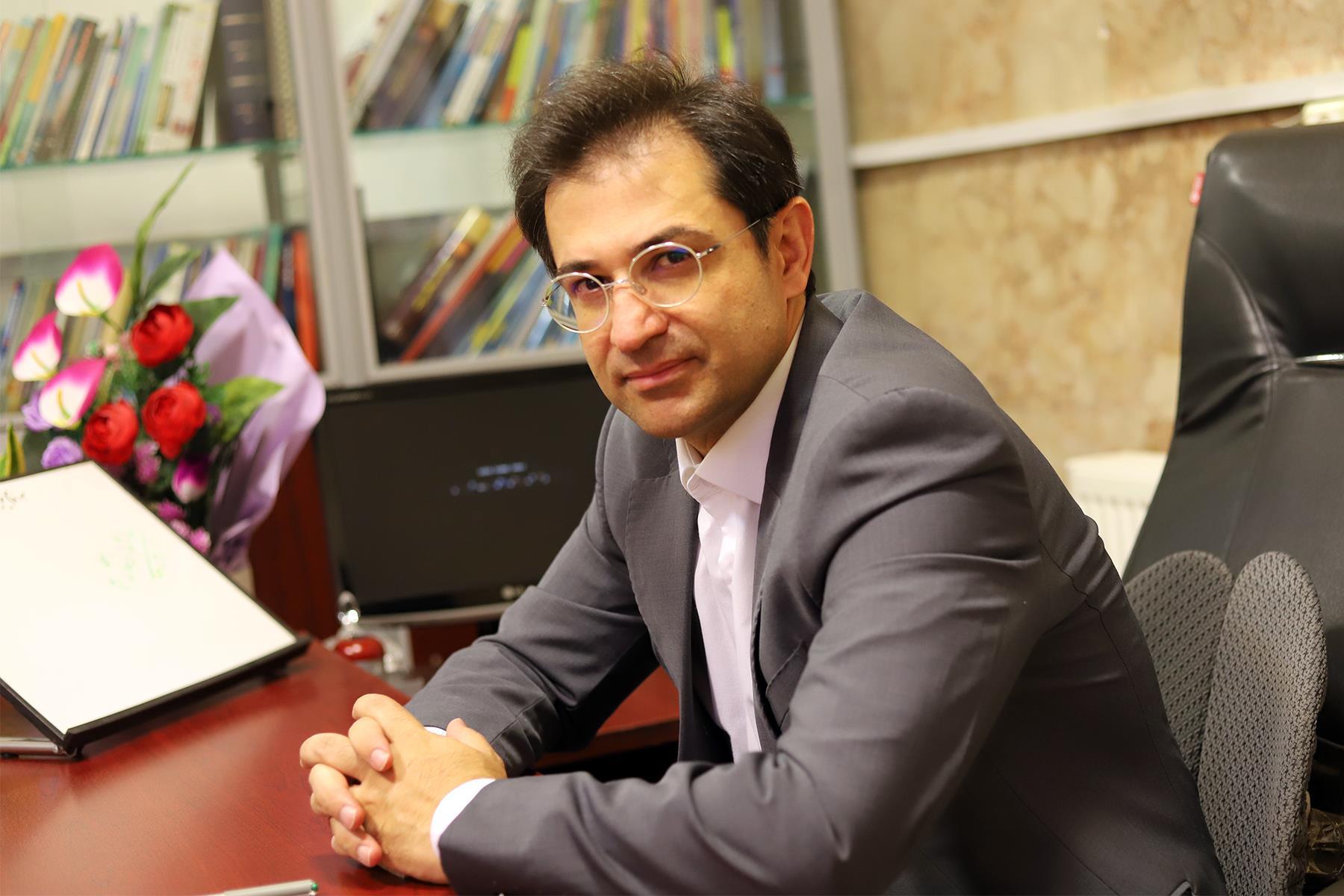 امید قادری رئیس هیات پزشکی ورزشی کرمانشاه