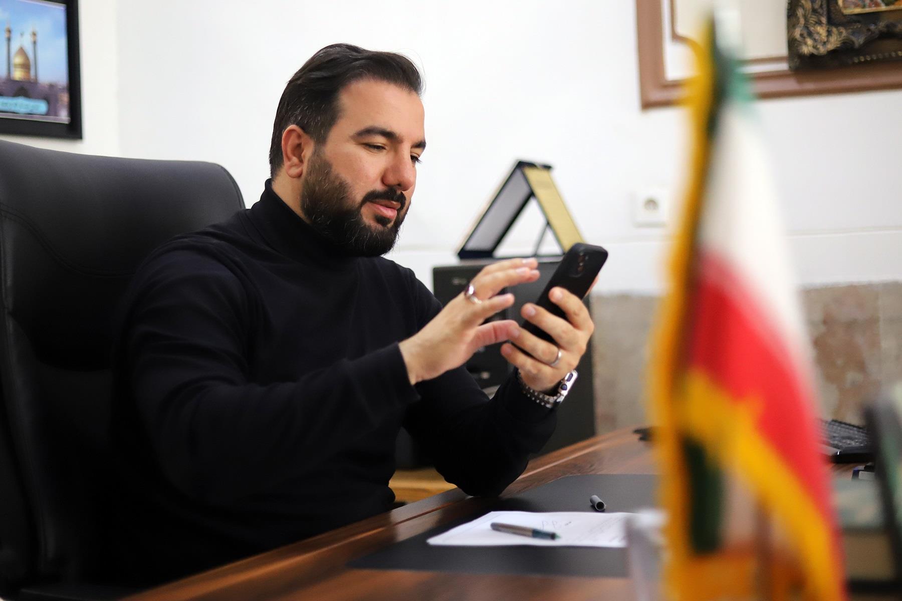 سامان شیرازدی رئیس هیات اسکیت استان