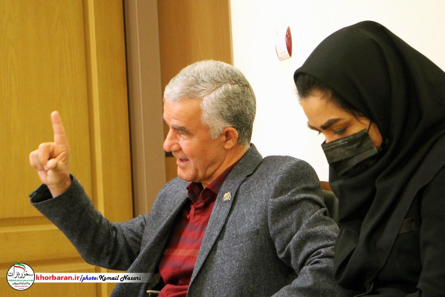  حضور دبیرکل فدراسیون فوتبال در کرمانشاه