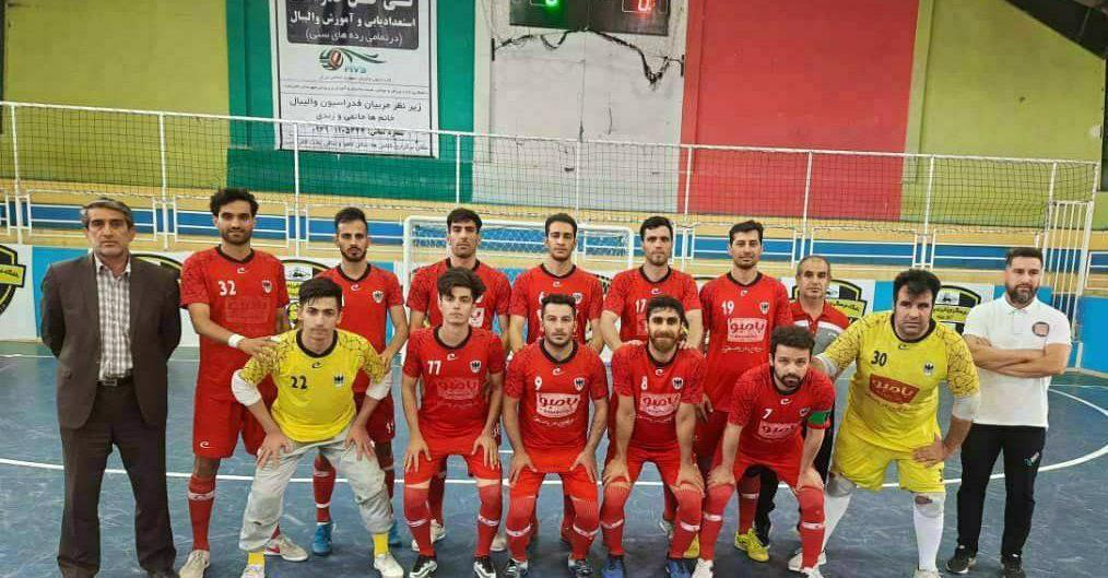نماینده کرمانشاه در یک قدمی صعود به لیگ برتر فوتسال