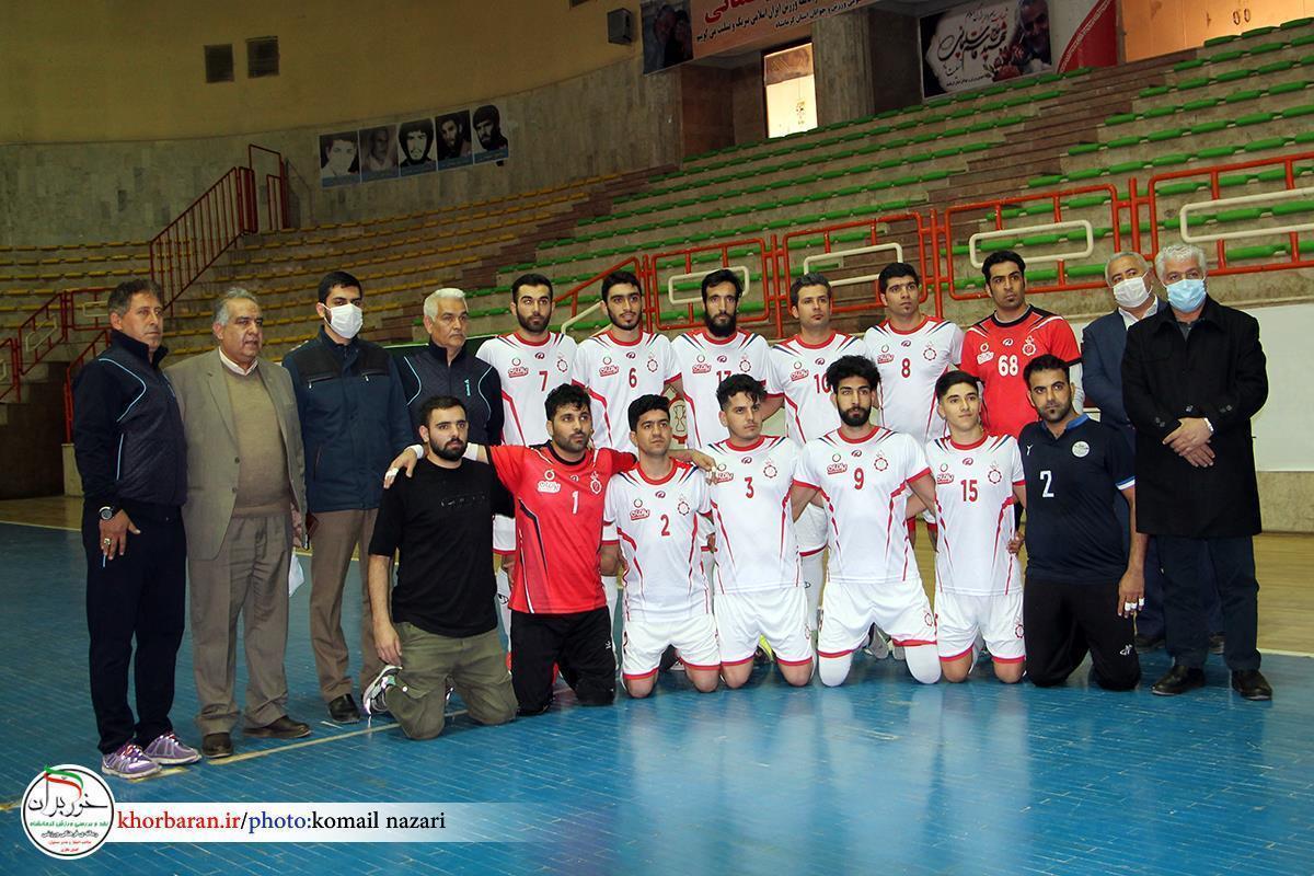 اولین تساوی خانه صنعت در لیگ فوتسال