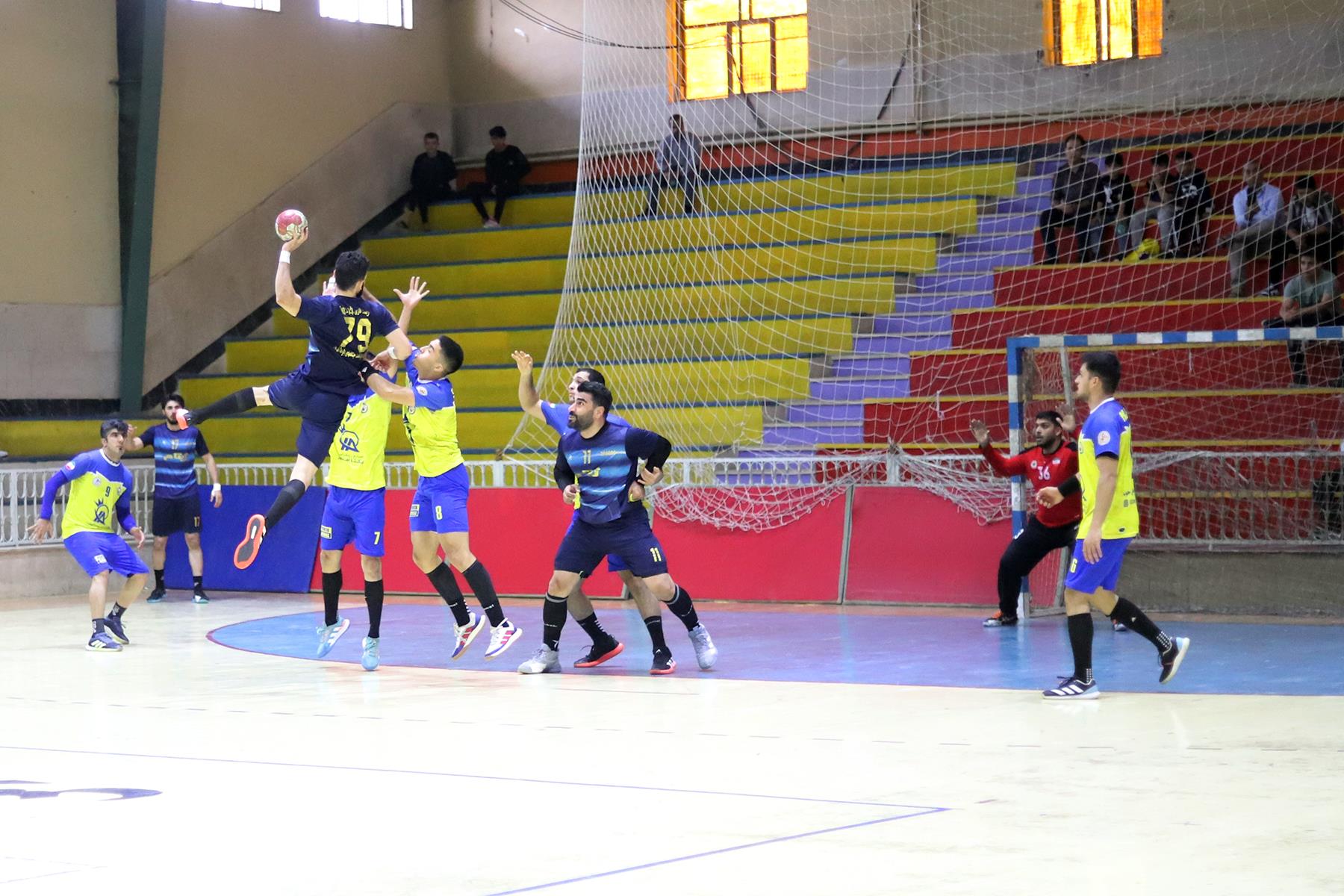 هندبال زاگرس اسلام آباد و رعد پدافند 