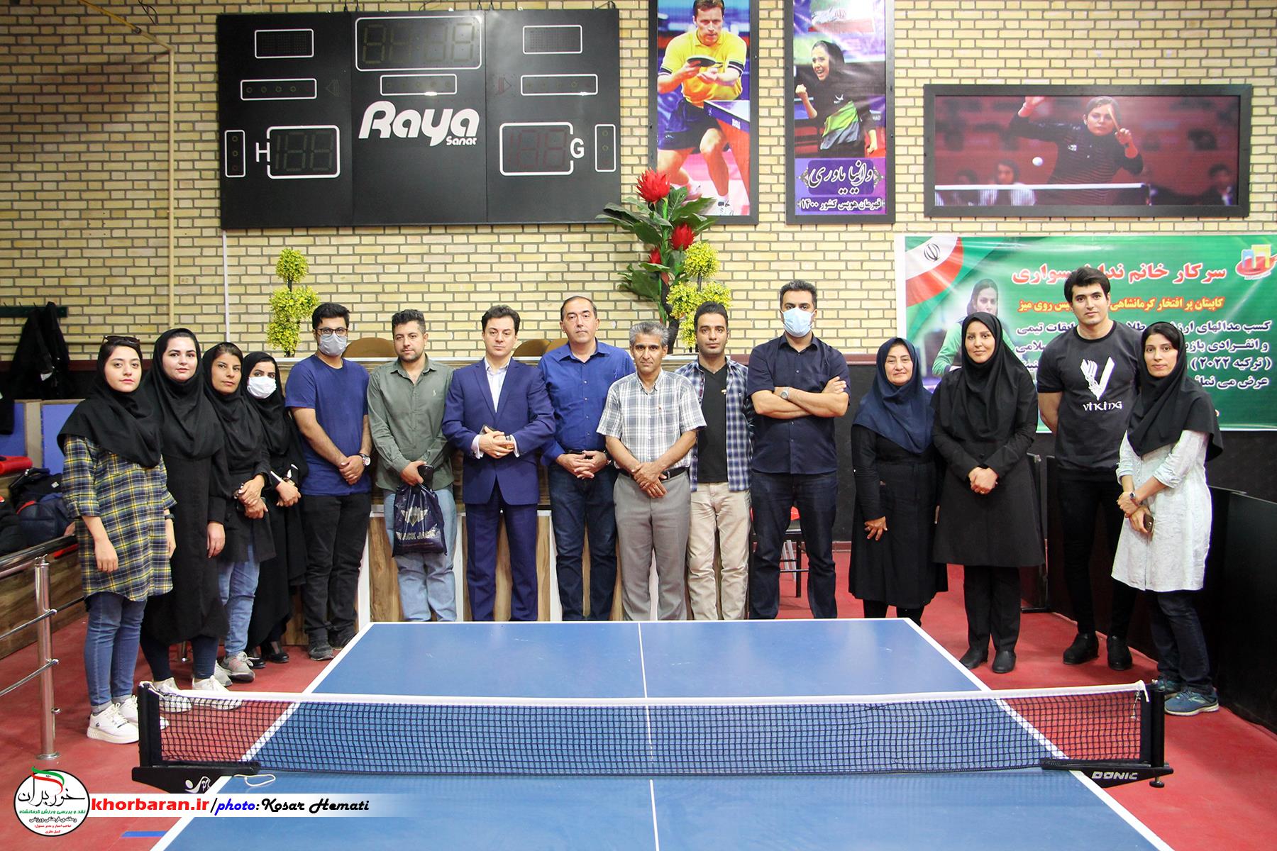  نشست هیات تنیس روی میز با انجمن ورزشی نویسان