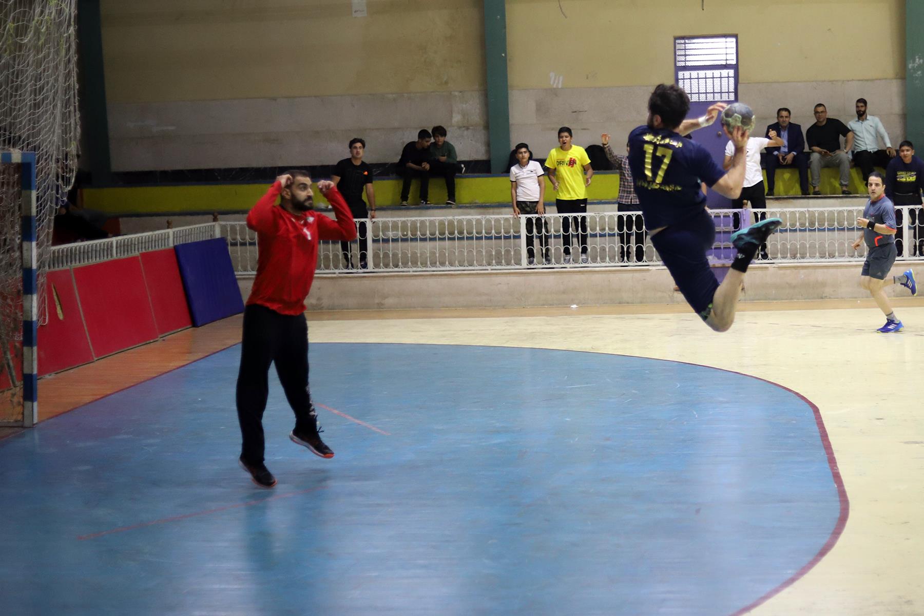 هندبال زاگرس اسلام آباد و رعد پدافند 