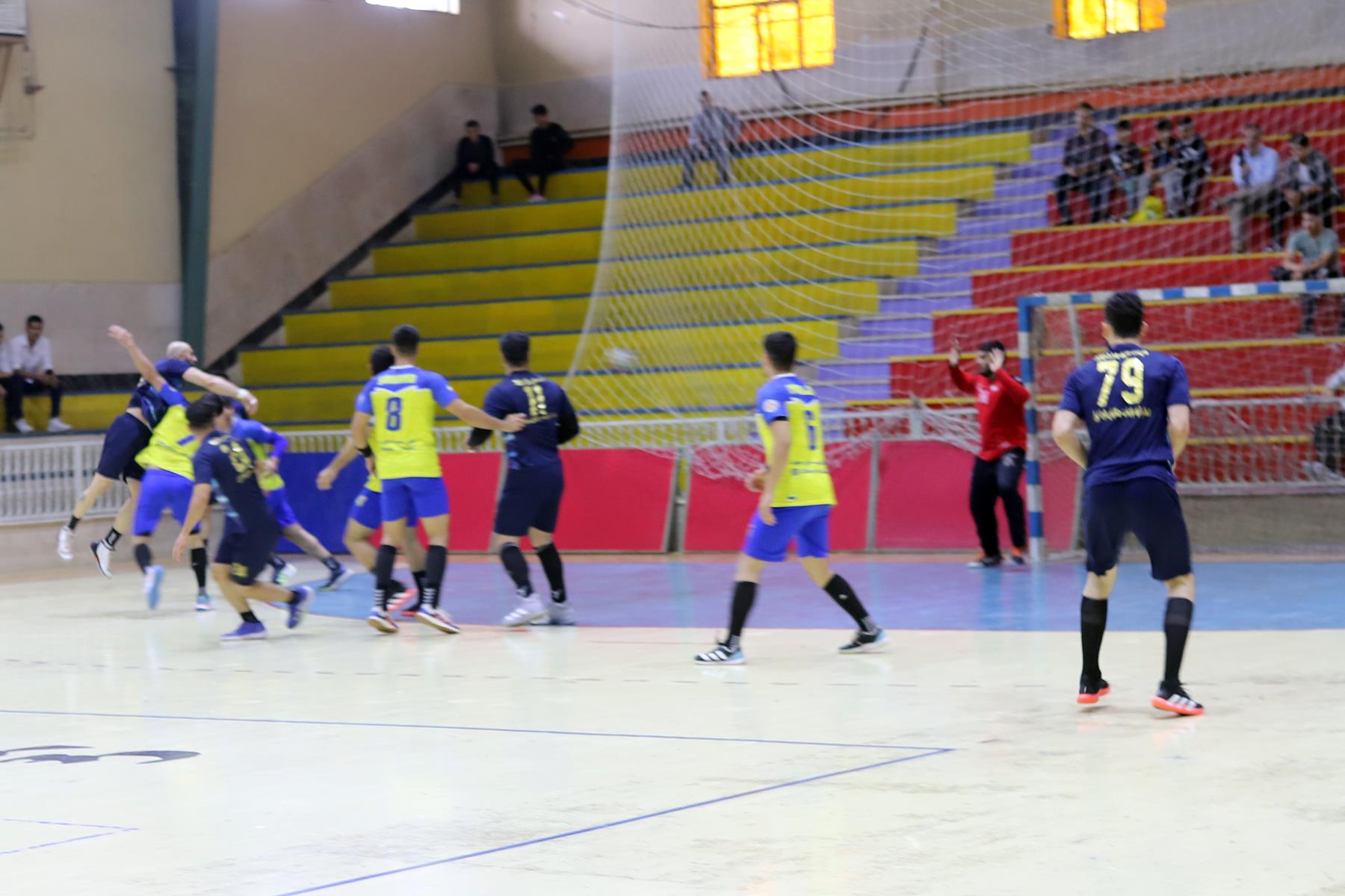 هندبال زاگرس اسلام آباد و رعد پدافند 