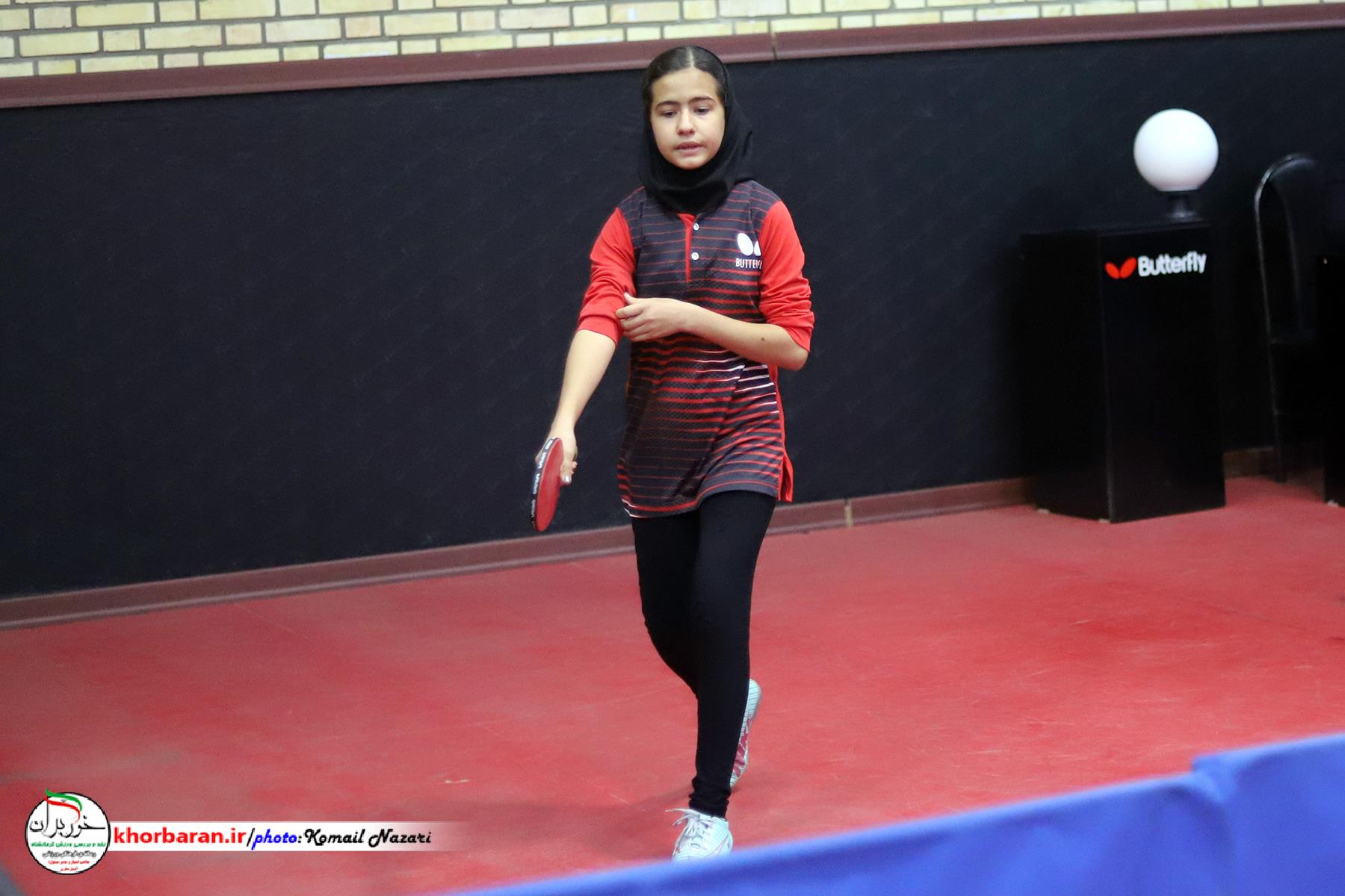  مسابقات تنیس روی میز هوپس دختران کشور درکرمانشاه