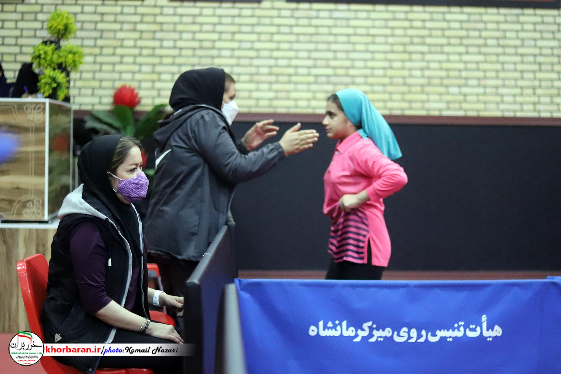 مسابقات تنیس روی میز هوپس دختران کشور درکرمانشاه 