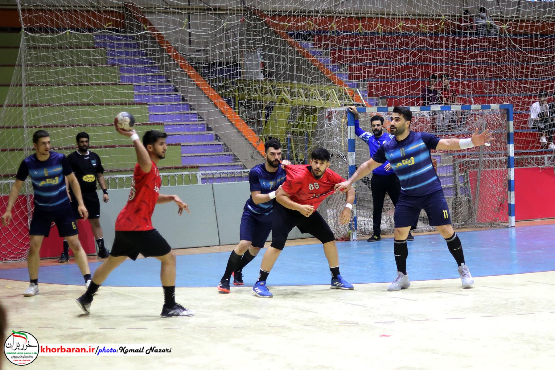 هندبال زاگرس اسلام آباد غرب