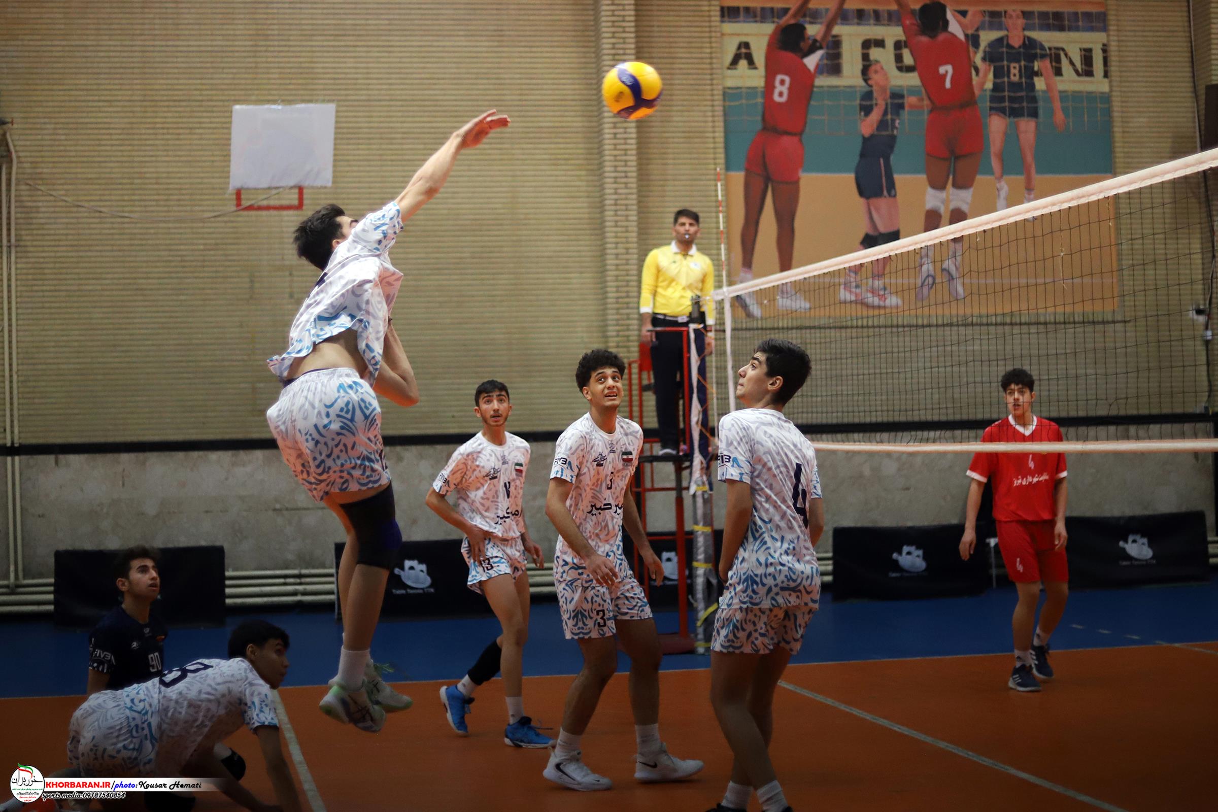 روز چهارم والیبال نوجوانان