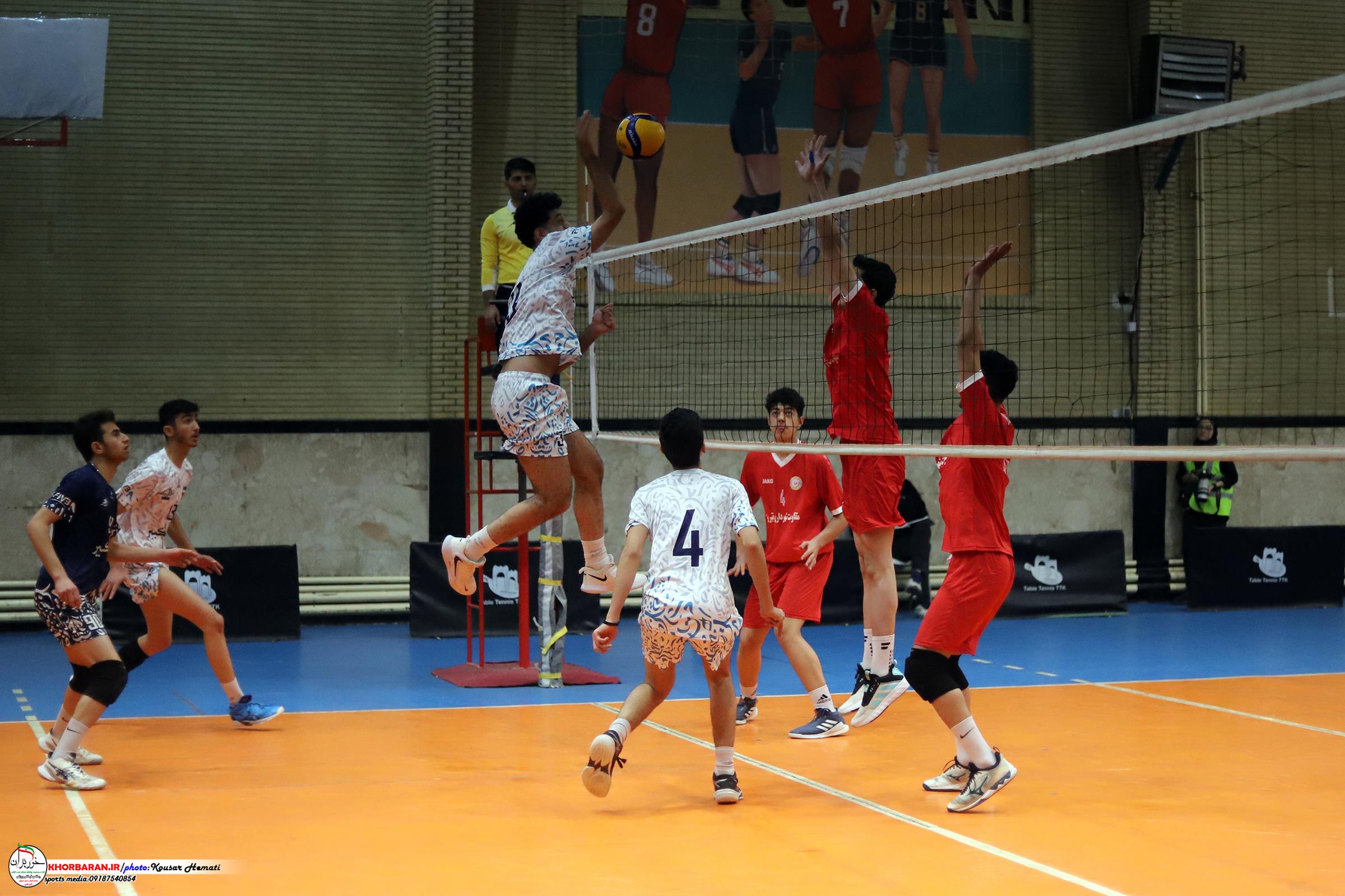 روز چهارم والیبال نوجوانان