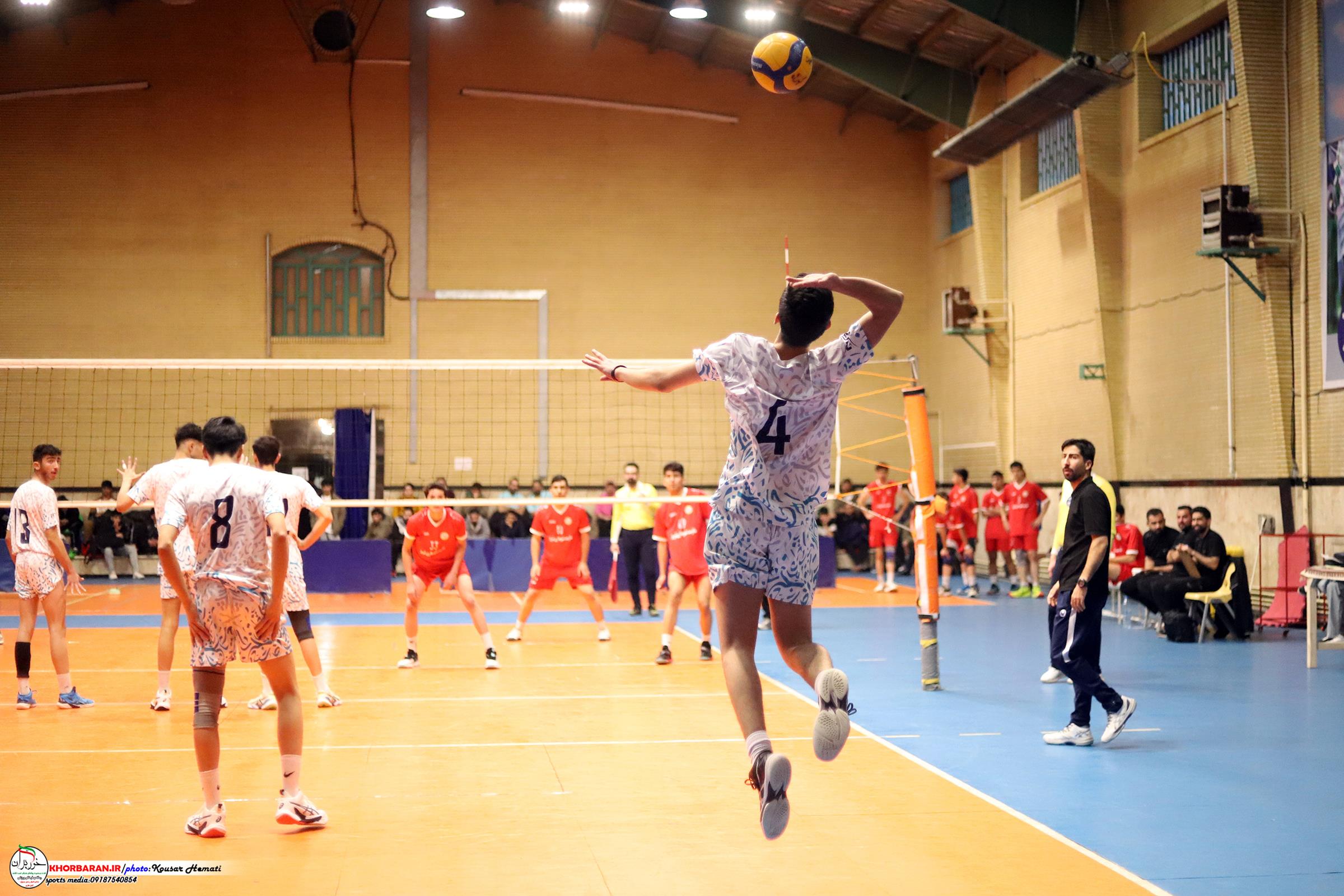 روز چهارم والیبال نوجوانان