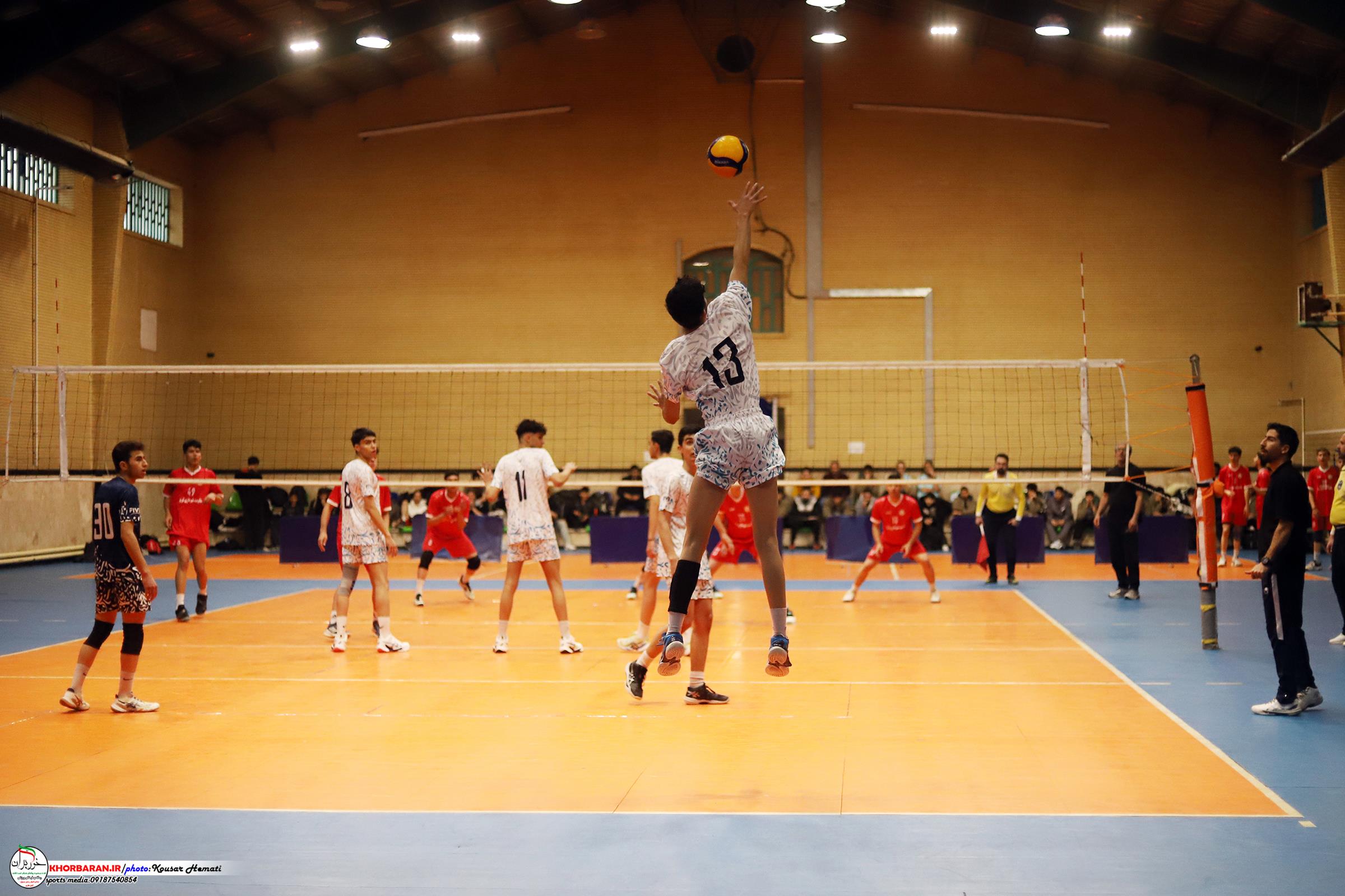 روز چهارم والیبال نوجوانان