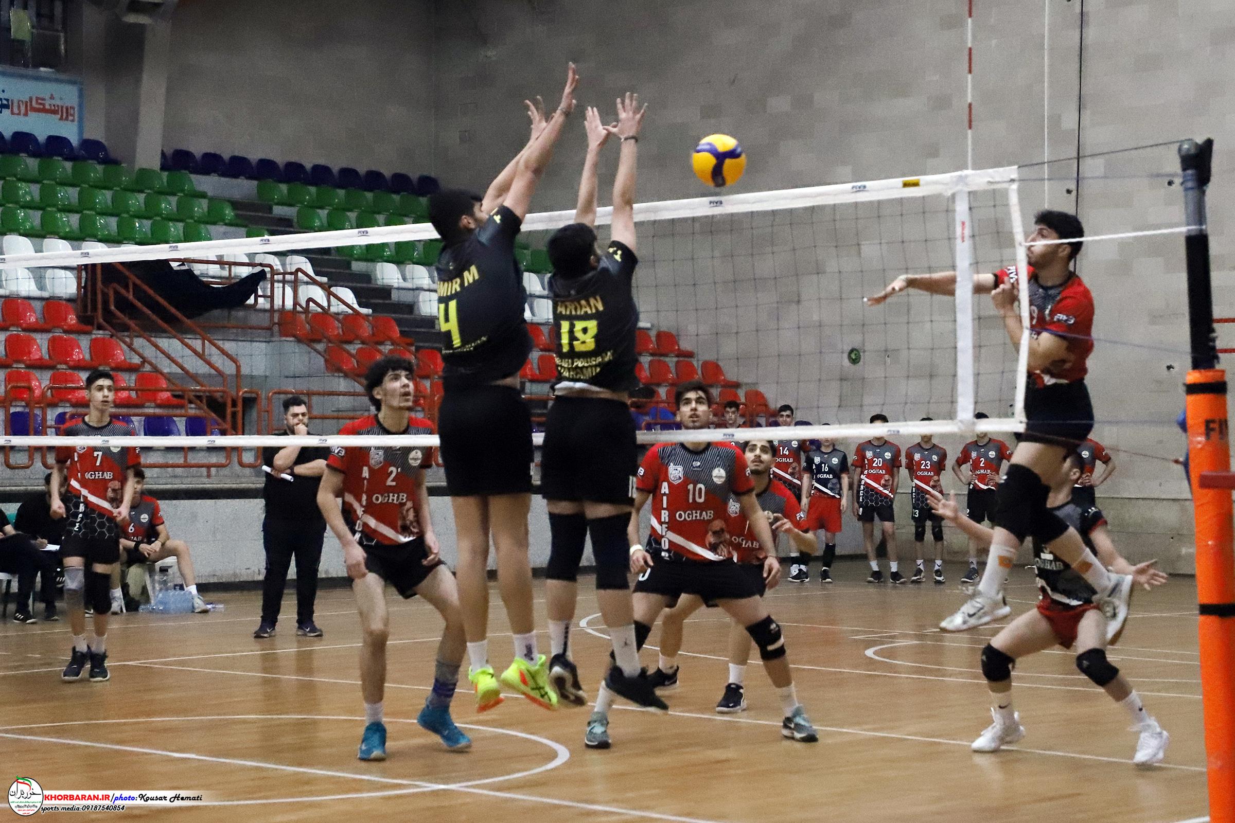 روز چهارم والیبال نوجوانان