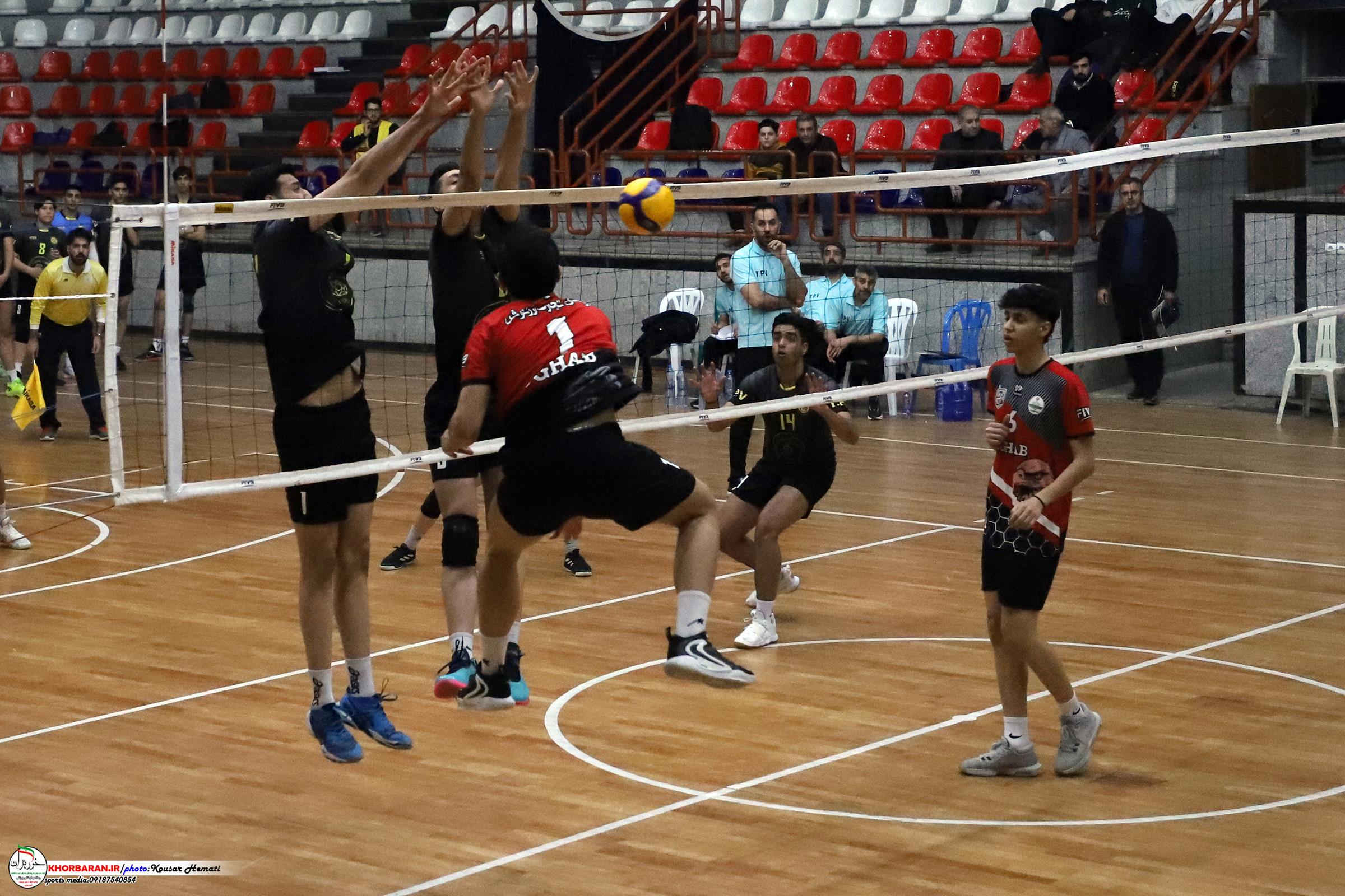 روز چهارم والیبال نوجوانان