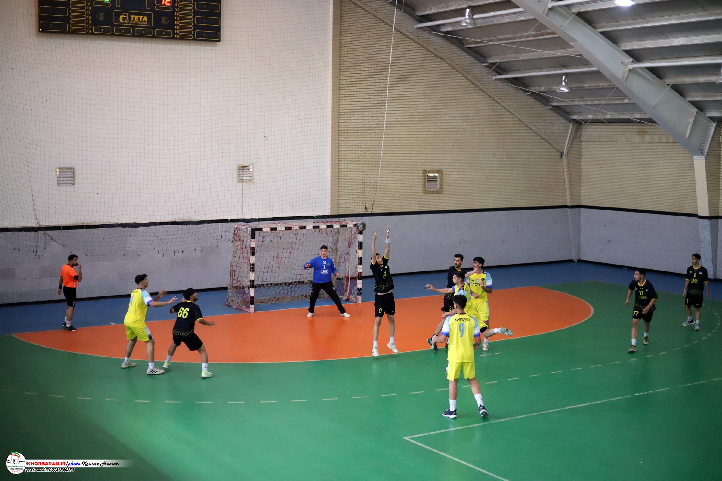 لیگ آیندگان هندبال در کرمانشاه